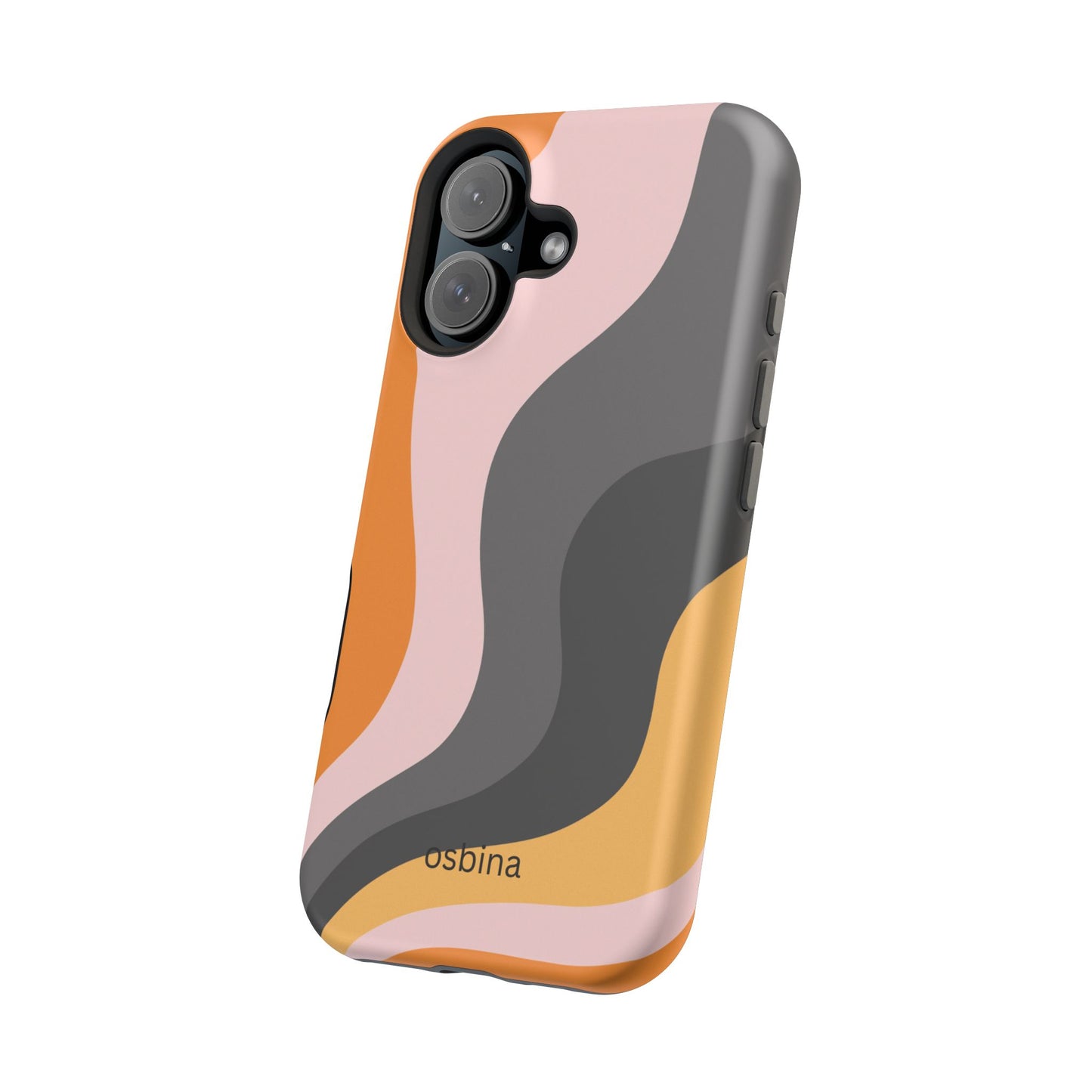 osbina | MagSafe Compatible for iPhone | The Case That Says “Fall, But Make It Fashion” | Retro Swirl Edition | The Season Collective