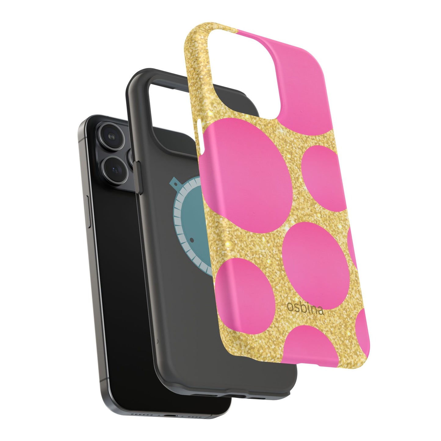 osbina | MagSafe compatible for iPhone | The Aurelia Phone Case | YAYOU Collection Supporting Shine Like Sable