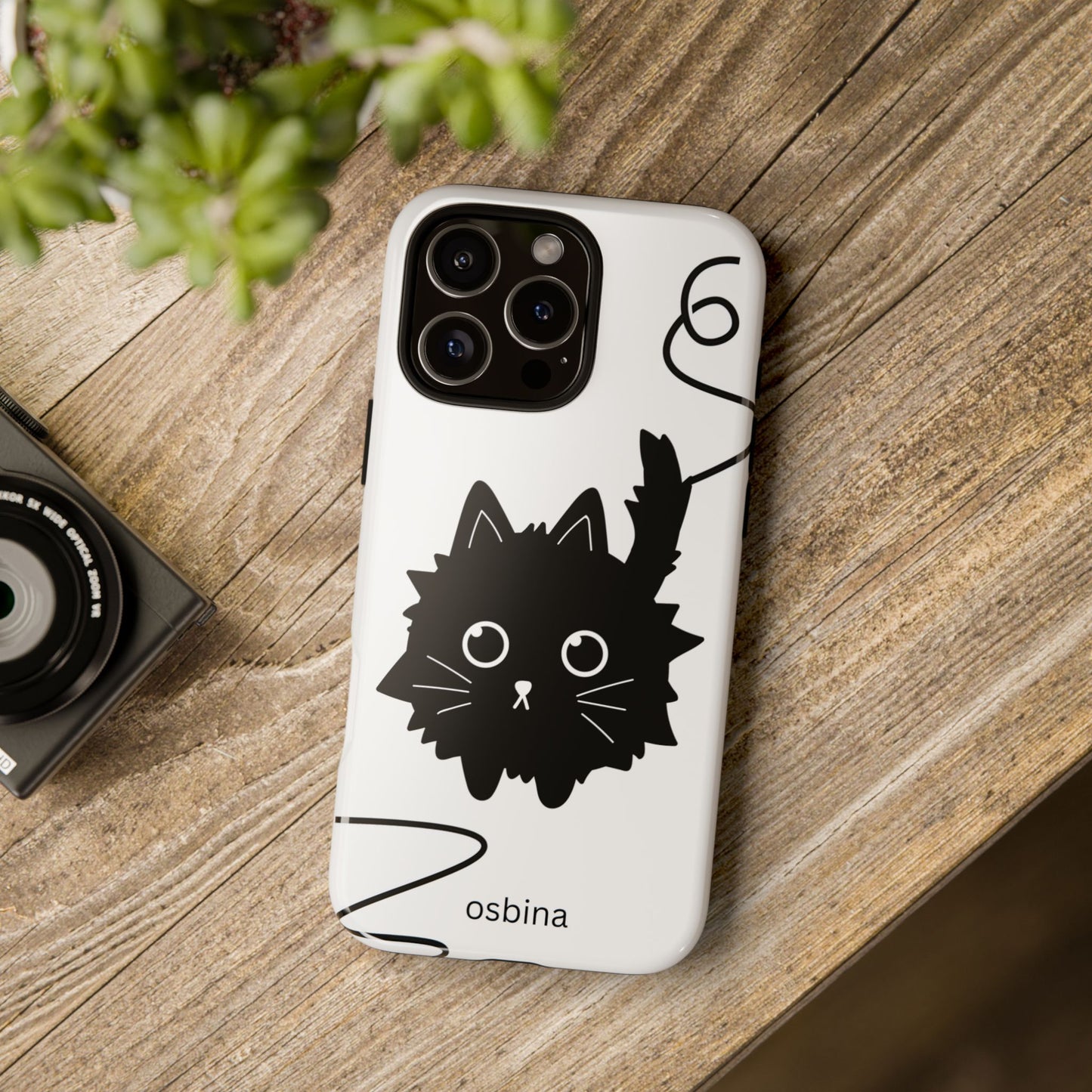 osbina | Midnight Couture Cat Phone Case | Season Collective Collection