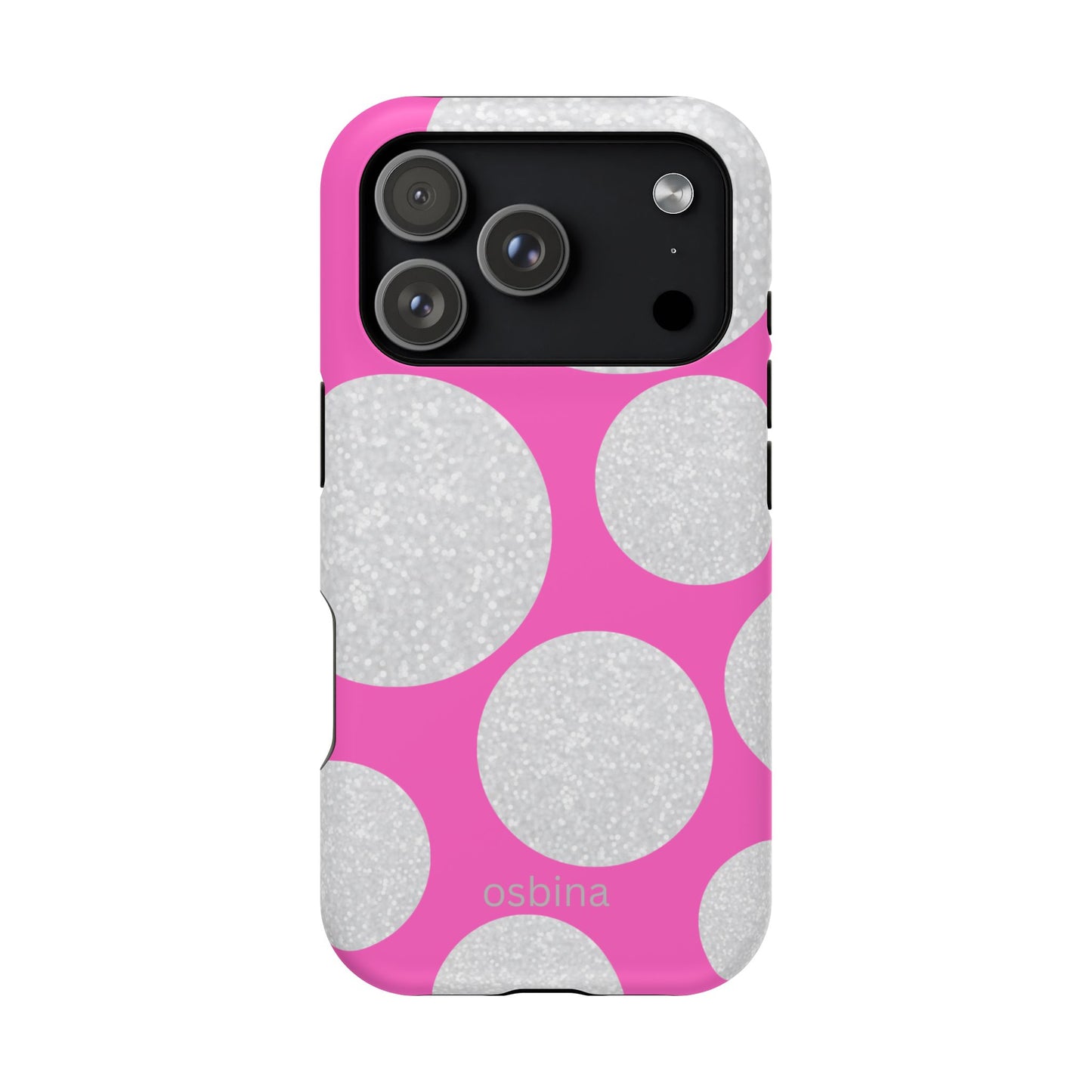osbina | MagSafe compatible for iPhone | The Sparkling Bubbles Case | YAYOU Collection Supporting Shine Like Sable