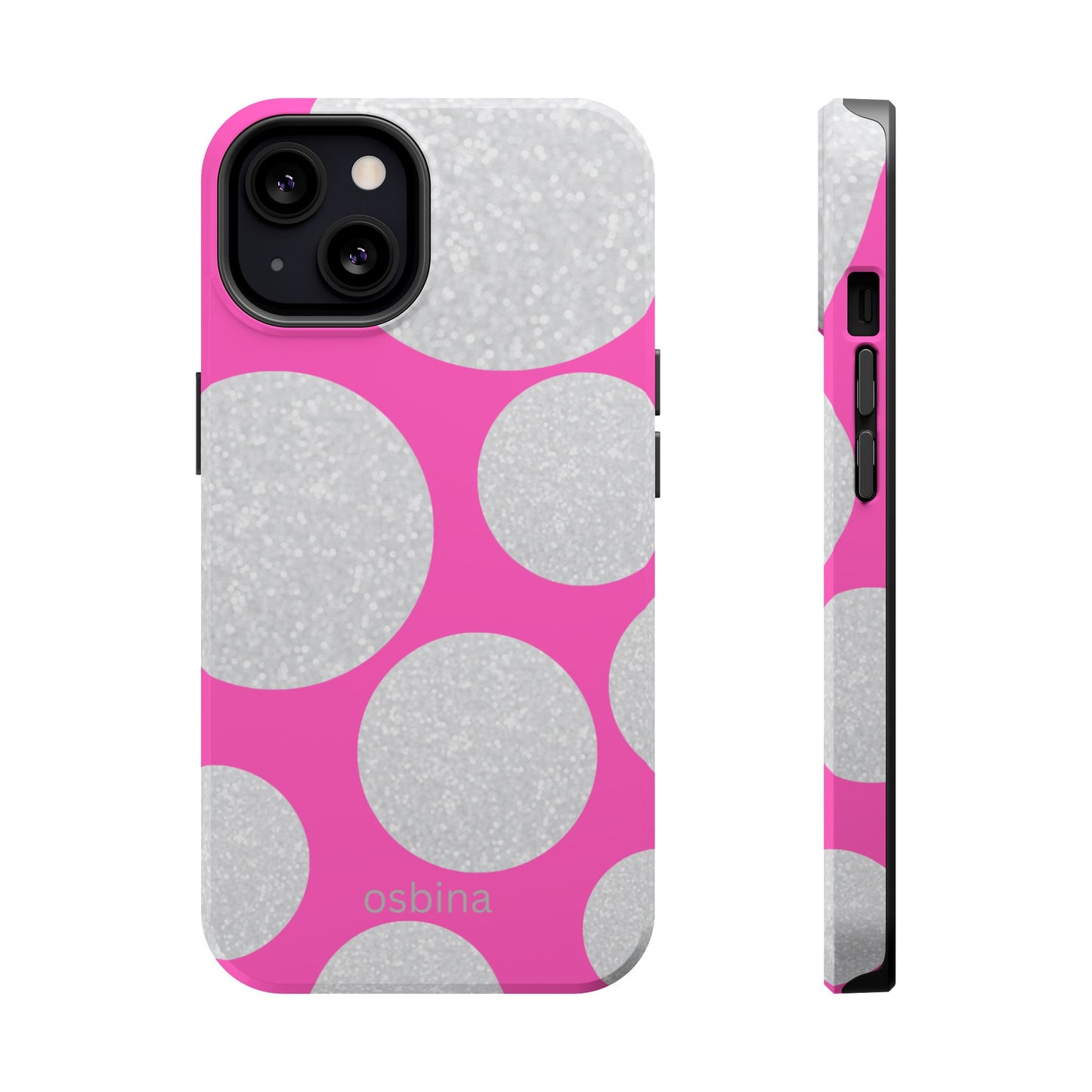 osbina | MagSafe compatible for iPhone | The Sparkling Bubbles Case | YAYOU Collection Supporting Shine Like Sable
