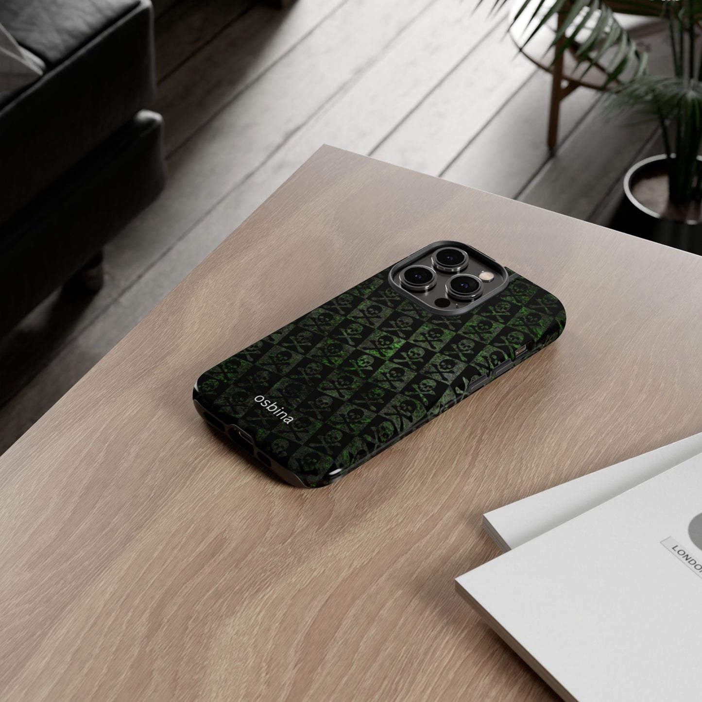 osbina | Skull & Crossbones Phone Case | Season Collective Collection