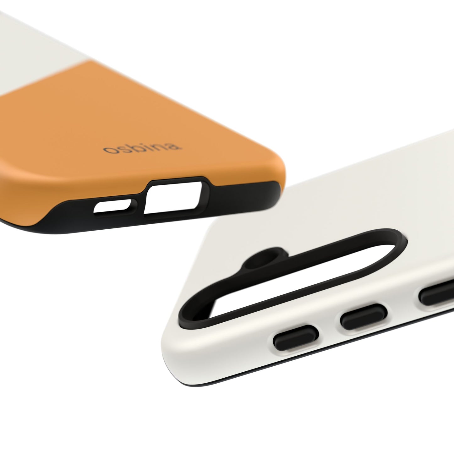 osbina | Divide & Conquer — The Orange + White Split Diagonal Case | The Season Collective