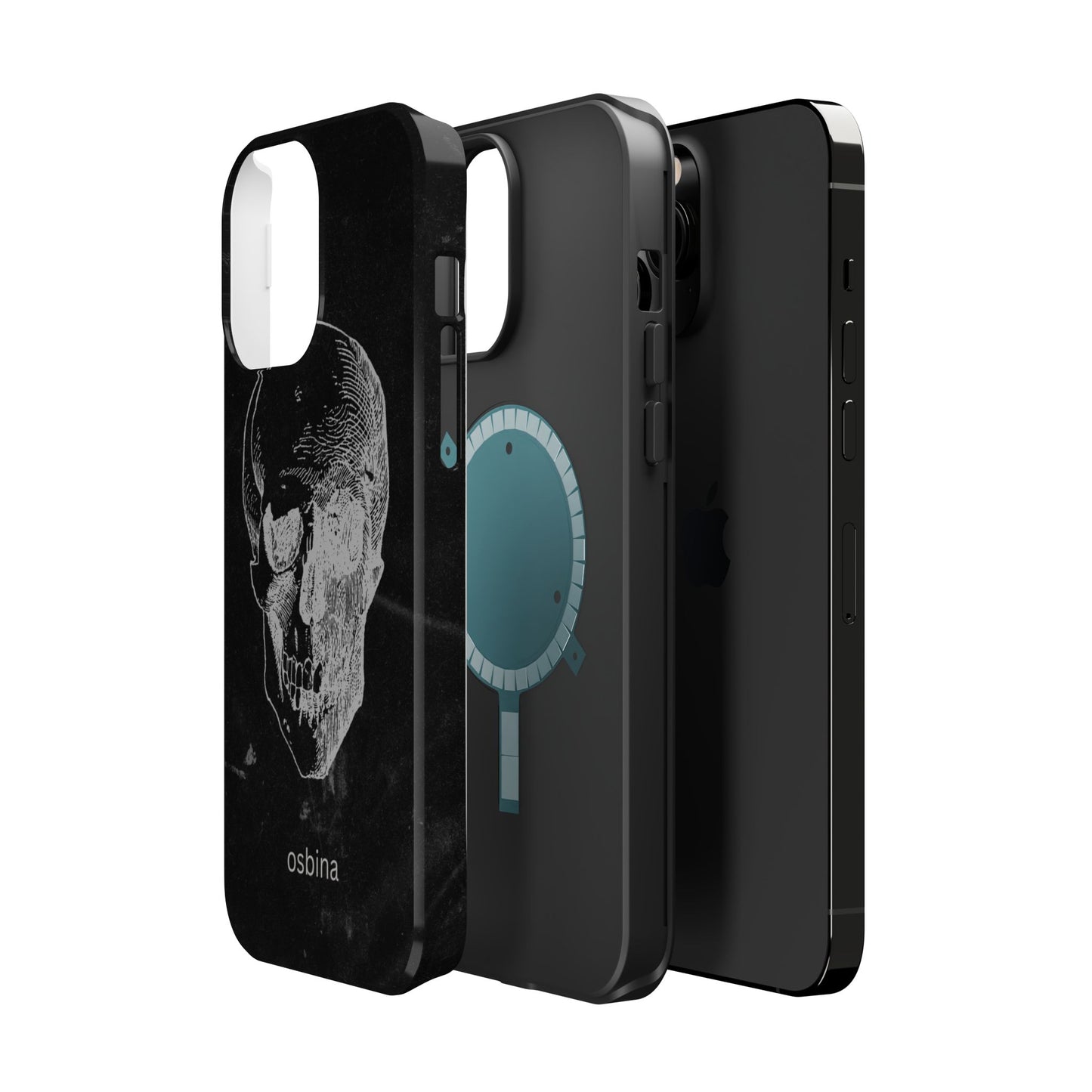 osbina | MagSafe compatible for iPhone | Skull Phone Case | Season Collective Collection