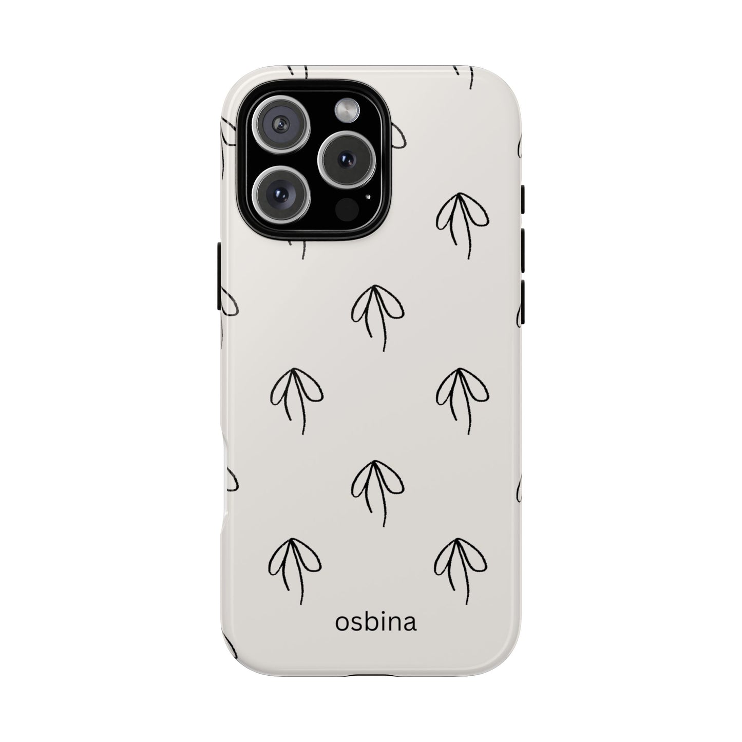 osbina | Linéa Flora Minimalistic Flower Phone Case | Modern Muse Collection
