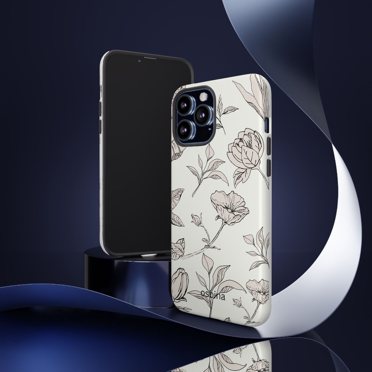 osbina | Silhouette Bloom Phone Case | Modern Muse Collection