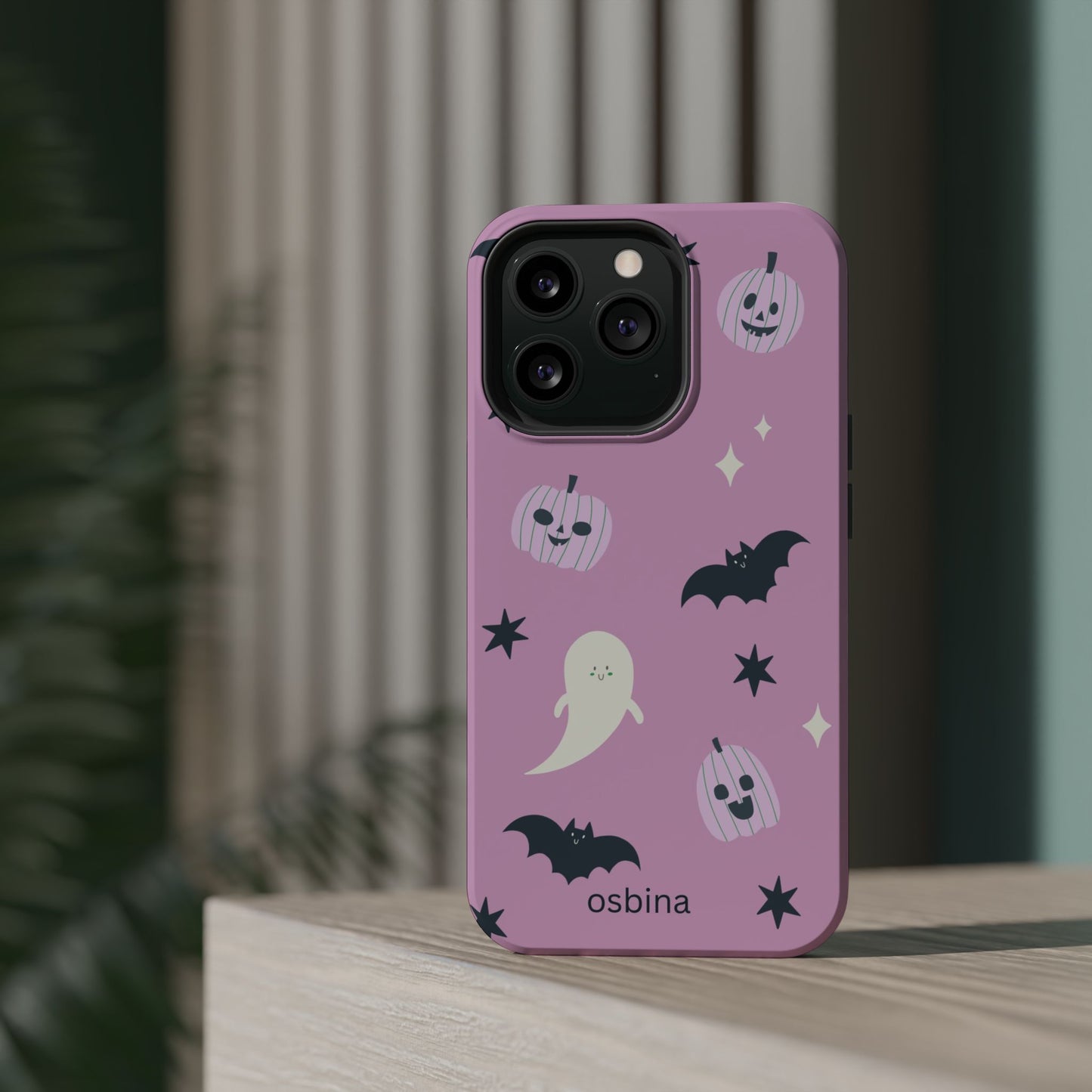 osbina | MagSafe compatible for iPhone | Blush Bewitched Limited Edition Spooky Chic Phone Case | Season Collective Collection