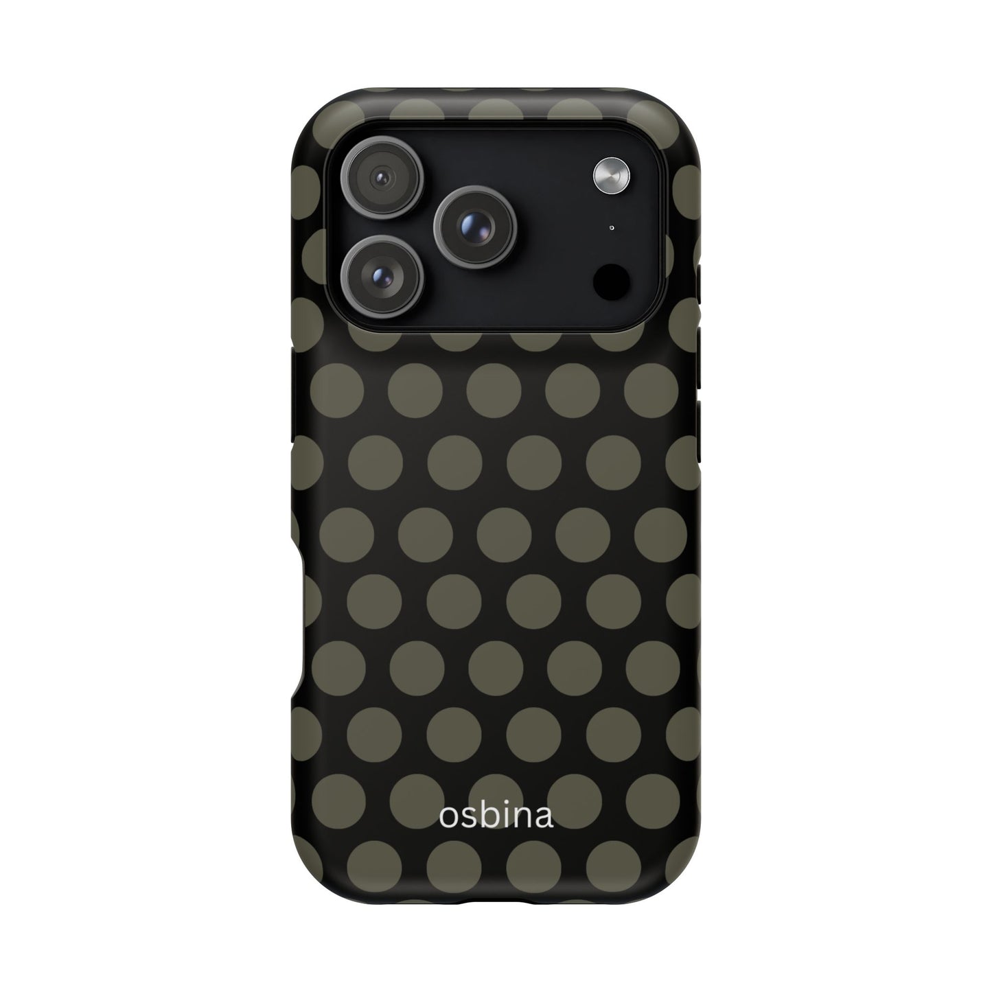 osbina | MagSafe compatible for iPhone | Onyx Chic Phone Case | Modern Muse Collection
