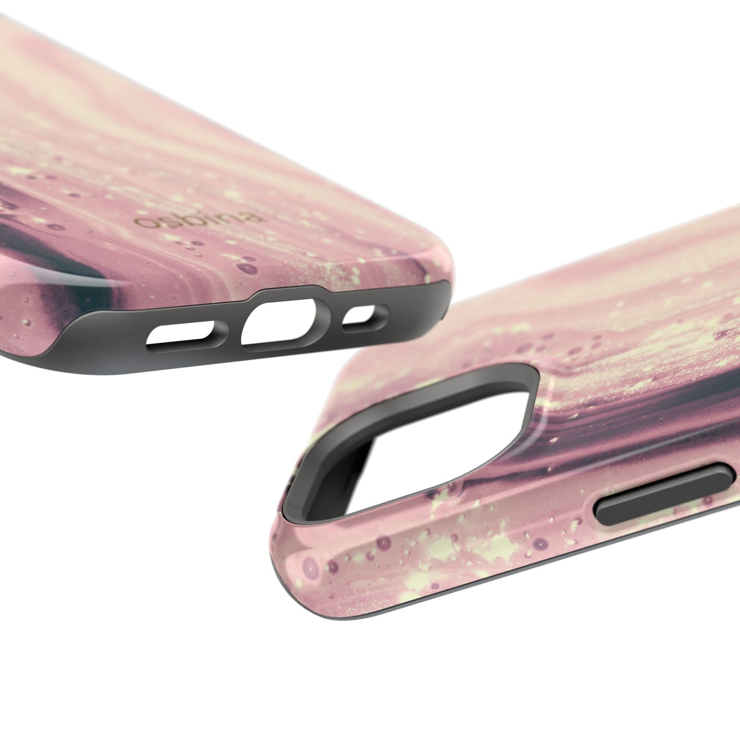 osbina | MagSafe compatible for iPhone | The Amethyst Glow Phone Case | Modern Muse Collection