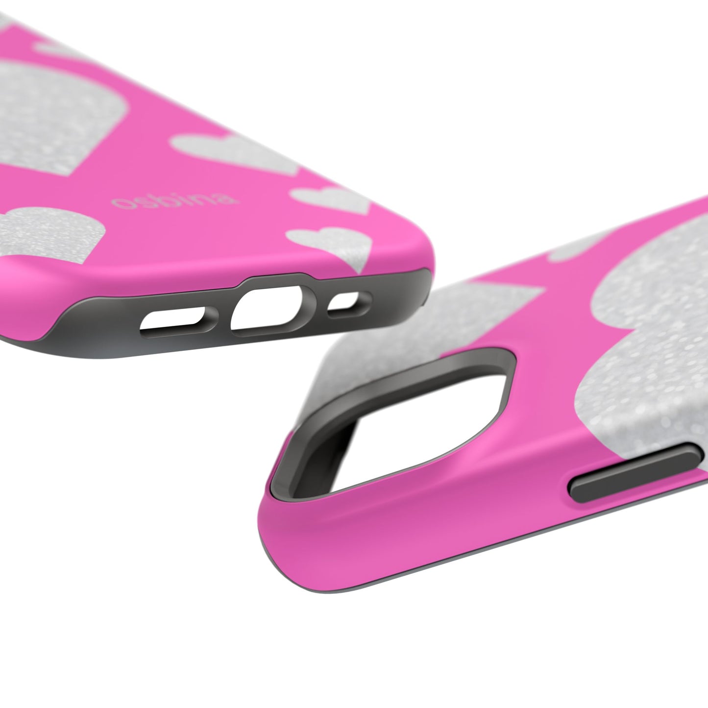osbina | MagSafe compatible for iPhone | The Shimmering Love Case | YAYOU Collection Supporting Shine Like Sable