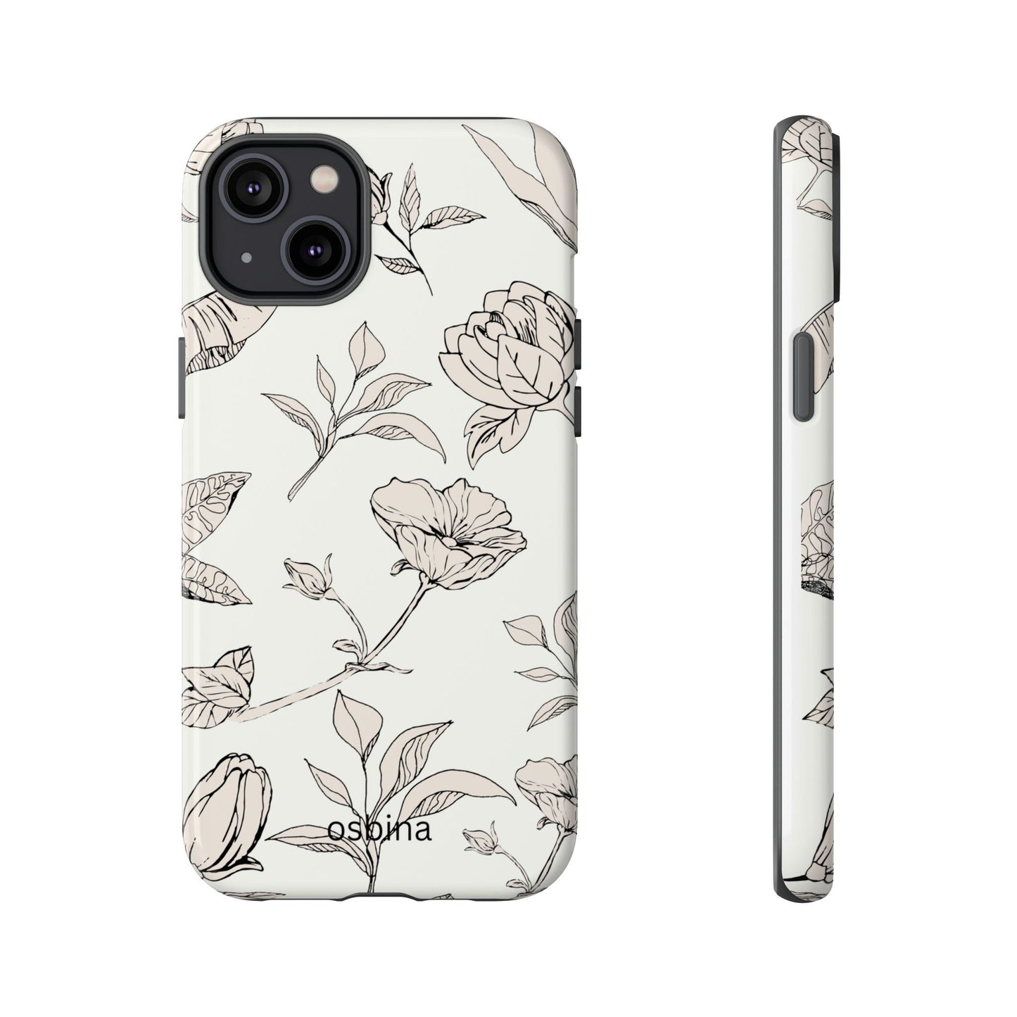 osbina | Silhouette Bloom Phone Case | Modern Muse Collection
