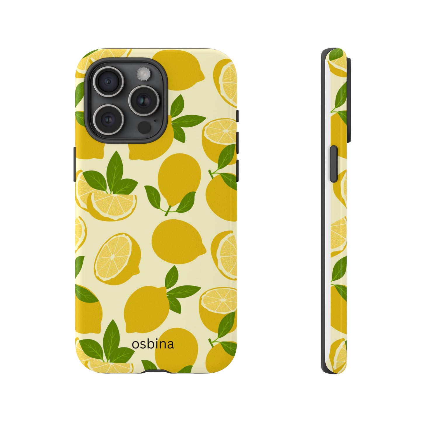 osbina | Limoncello Lemon Phone Case | Modern Muse Collection