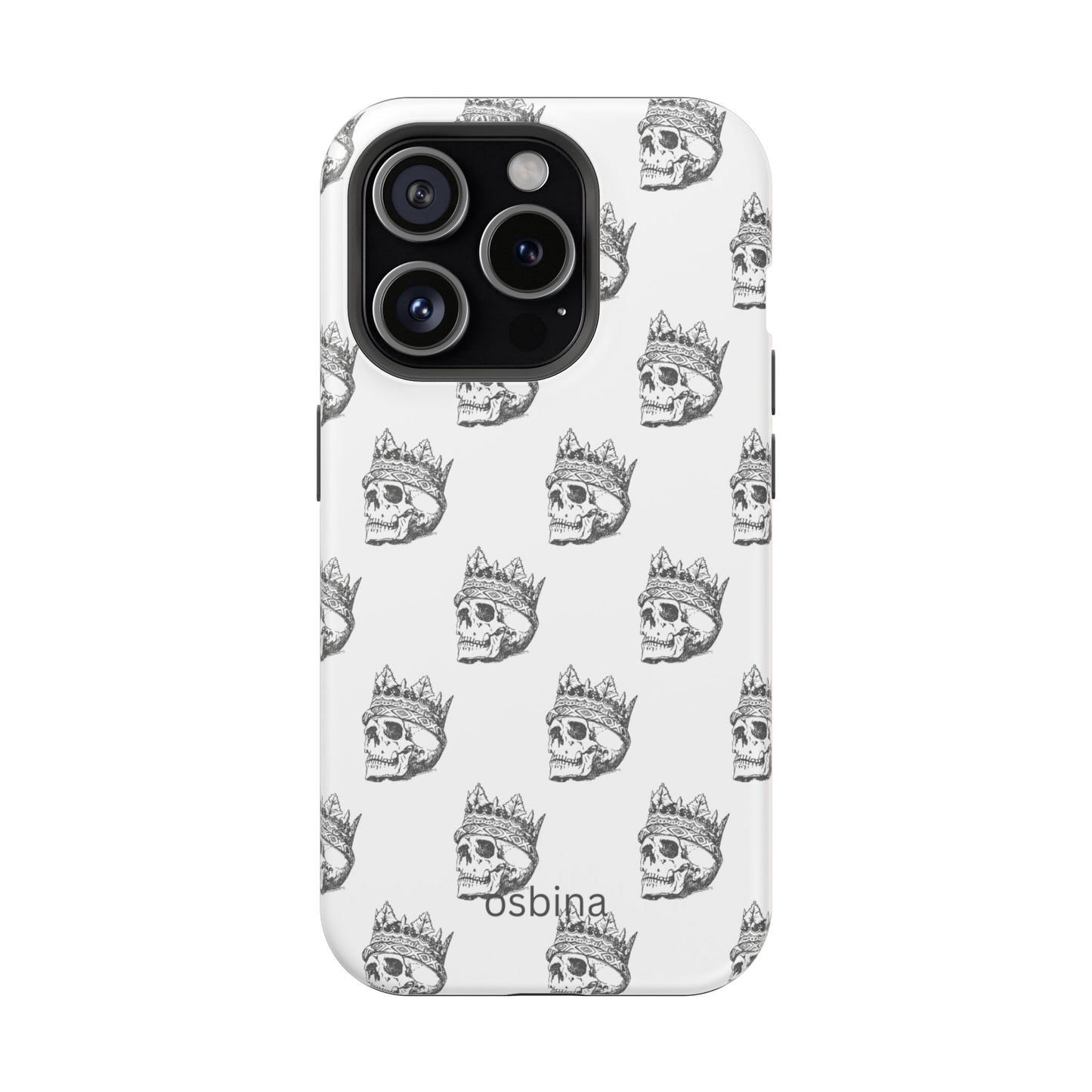 osbina | MagSafe compatible for iPhone | Skulls Royale Phone Case | Season Collective Collection