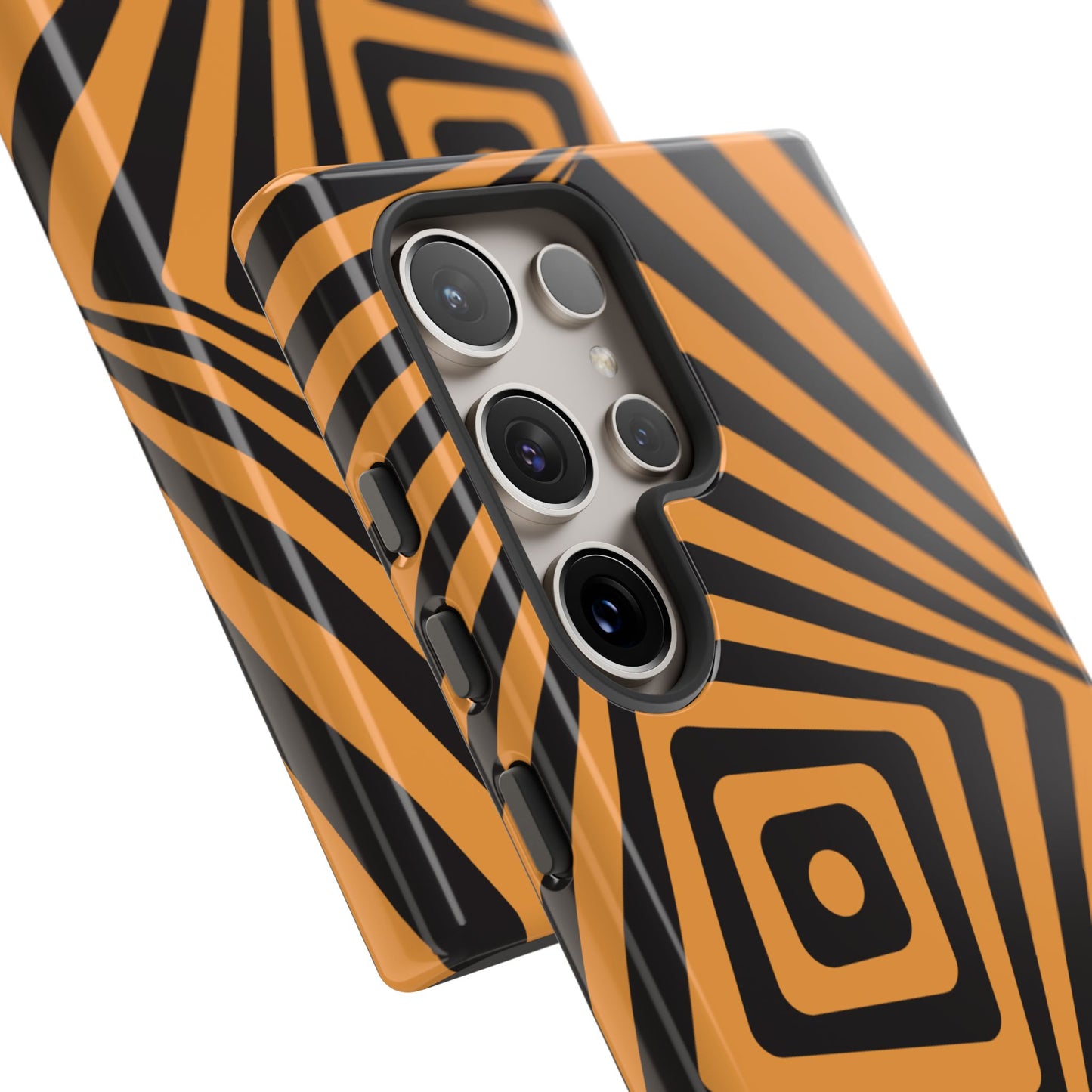 osbina | Step Into the Zone — The Orange + Black Spiral Case | The Season Collective