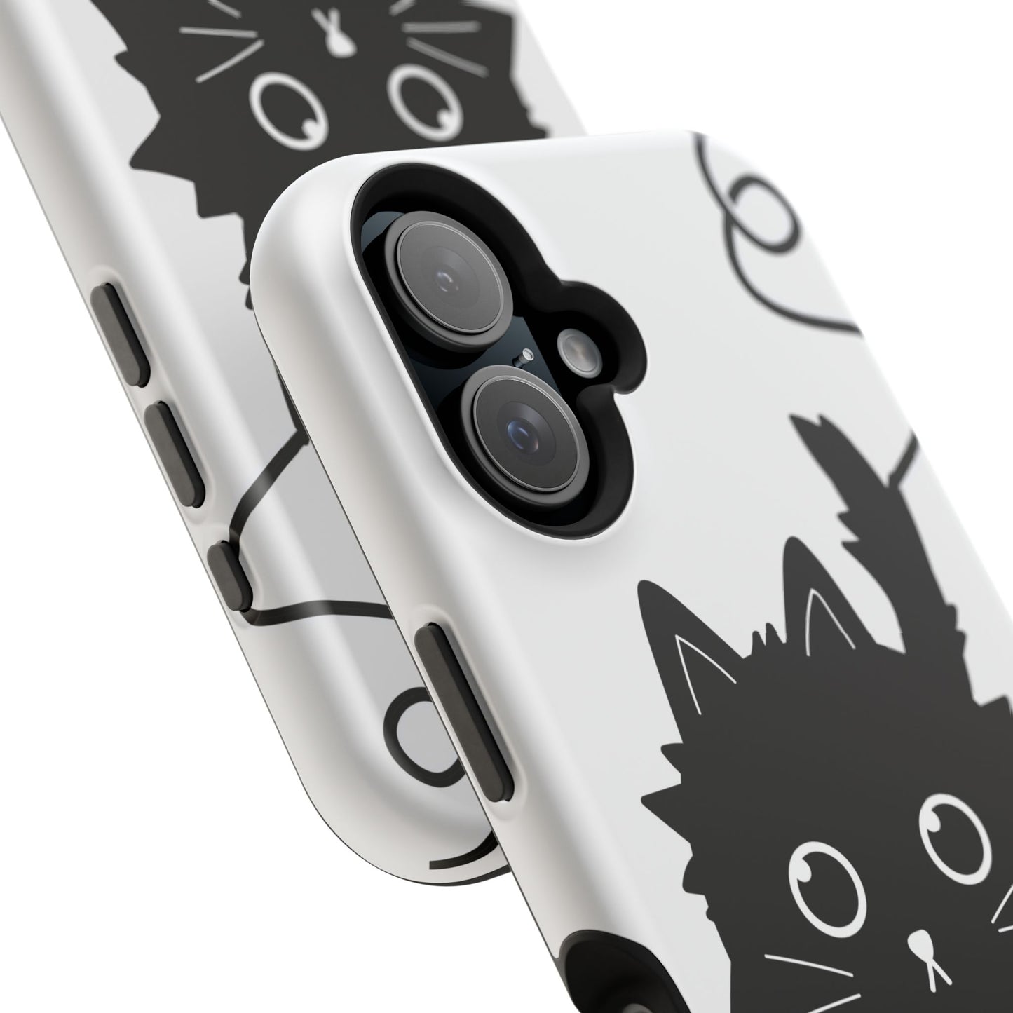 osbina | MagSafe compatible for iPhone | Midnight Couture Cat Phone Case | Season Collective Collection