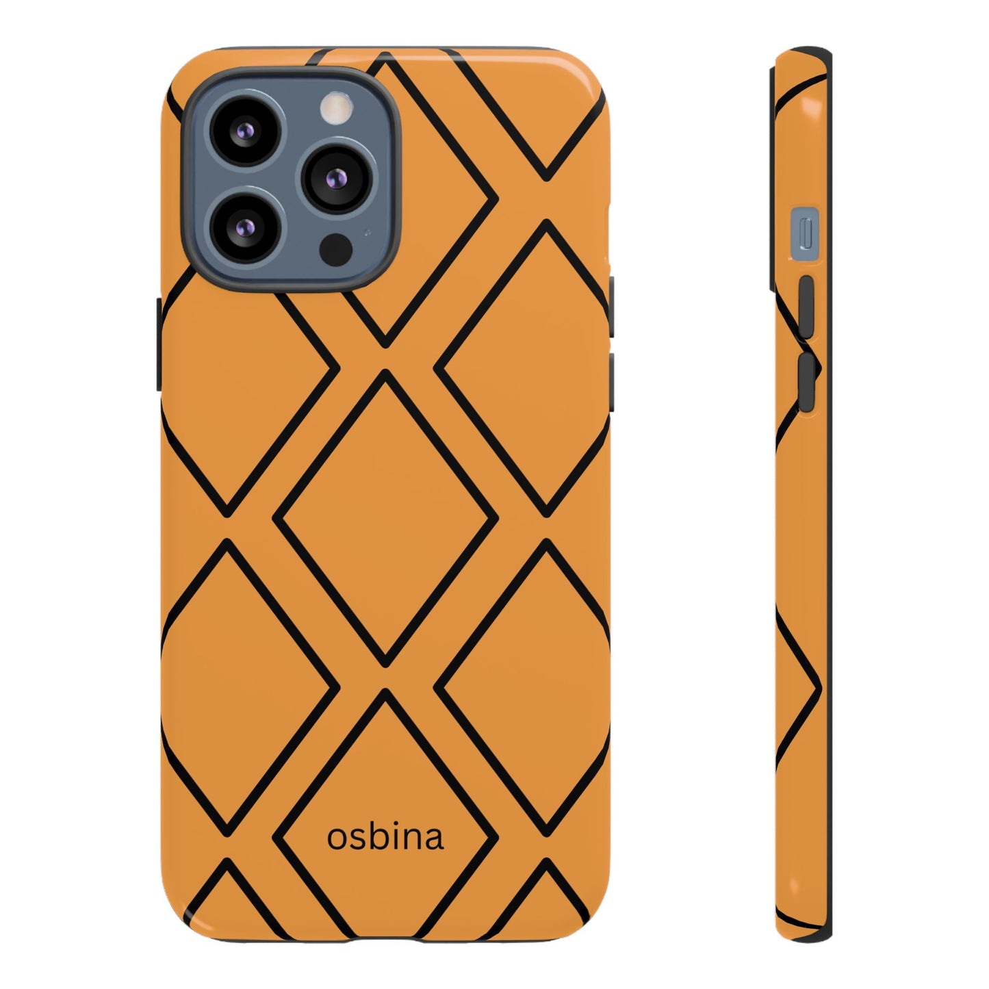 osbina | Diamonds Are Your Phone’s Best Friend — The Orange + Black Diamond Case | The Season Collective