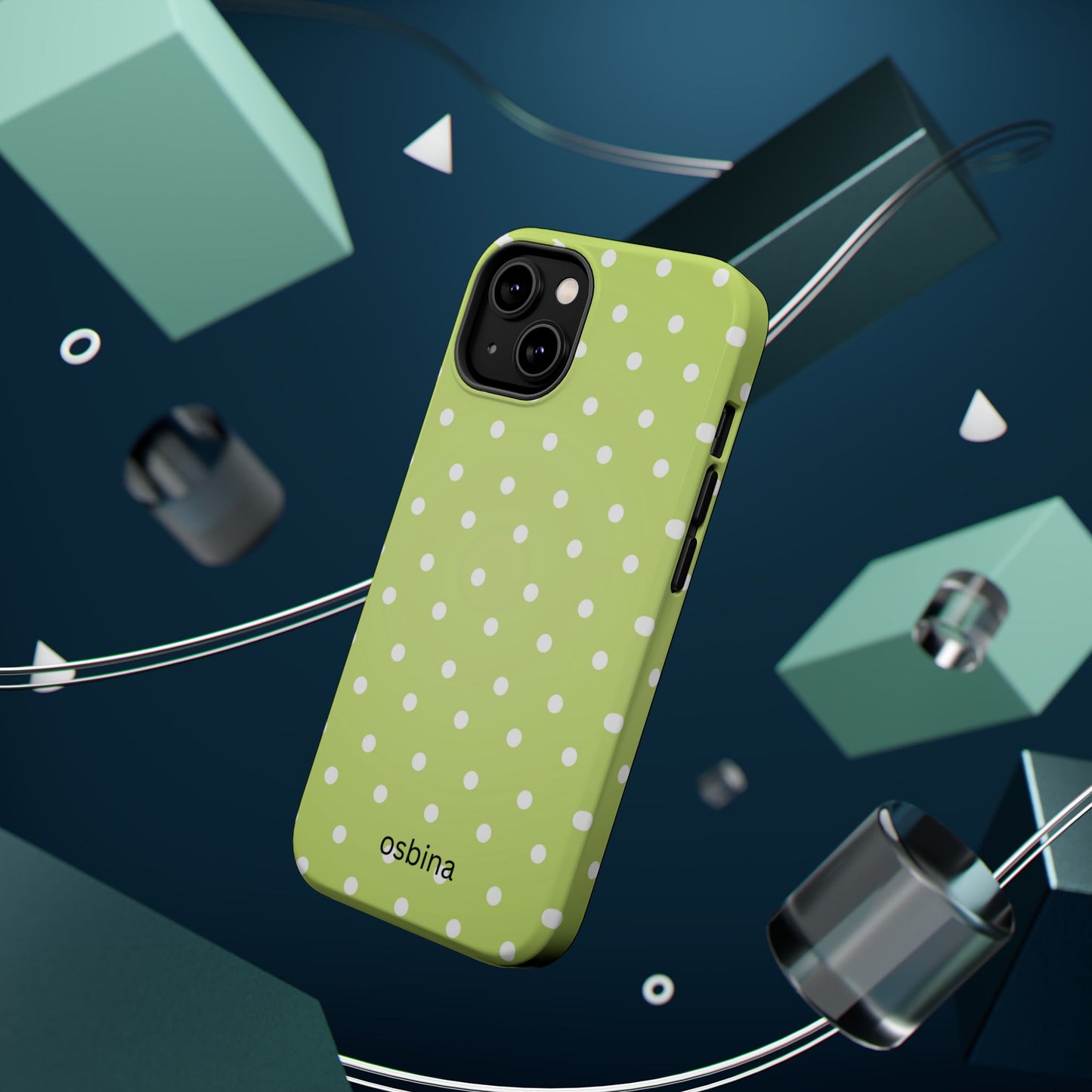 osbina | MagSafe compatible for iPhone | The Lume Dot Phone Case | Color Edit Collection
