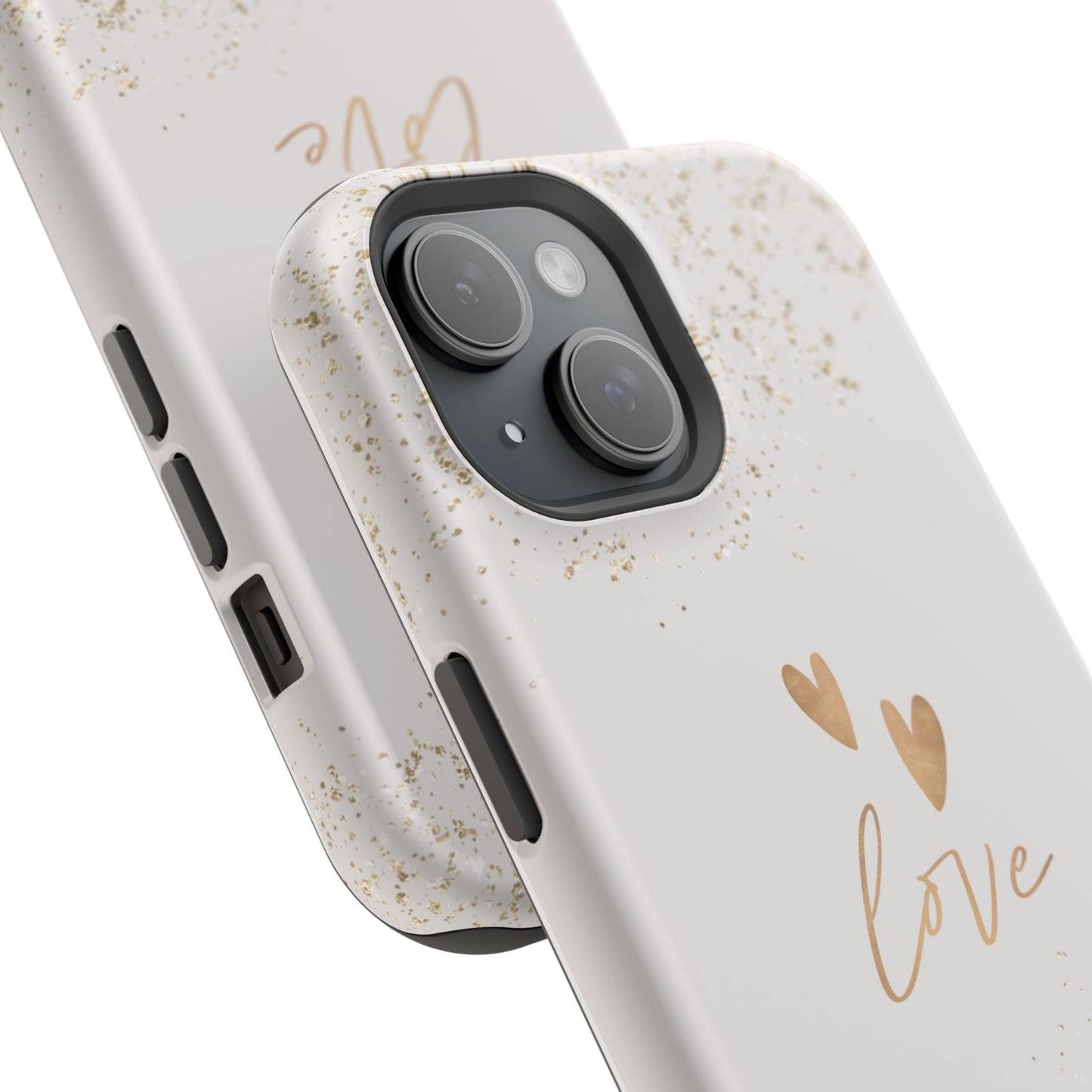 osbina | MagSafe compatible for iPhone | Golden Amour Phone Case | Modern Muse Collection