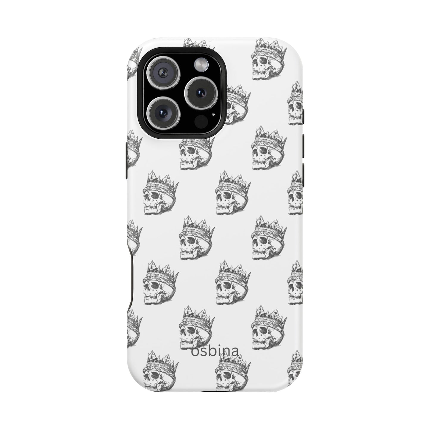 osbina | MagSafe compatible for iPhone | Skulls Royale Phone Case | Season Collective Collection