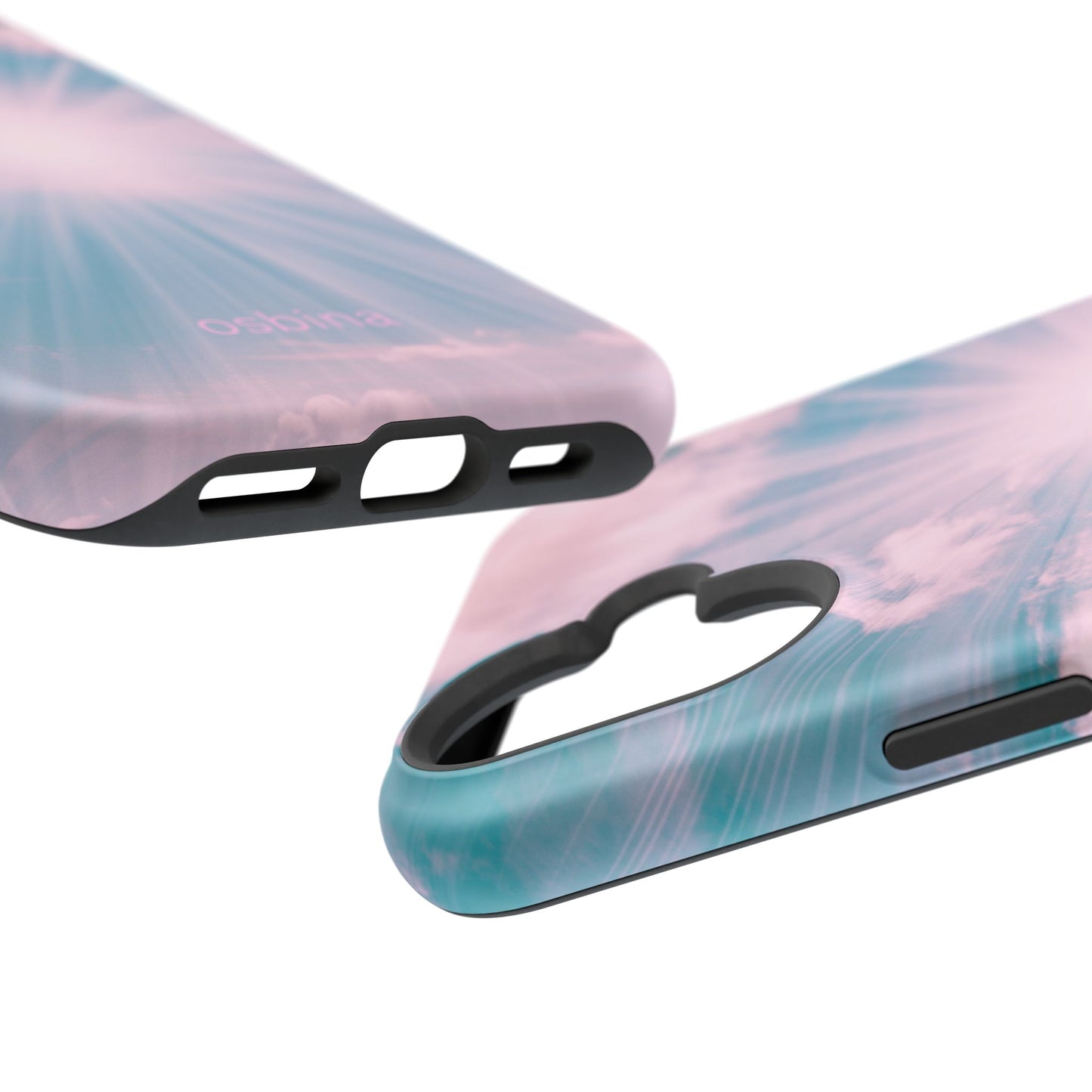 osbina | MagSafe compatible for iPhone | The Sunburst Skies Case | YAYOU Collection Supporting Shine Like Sable