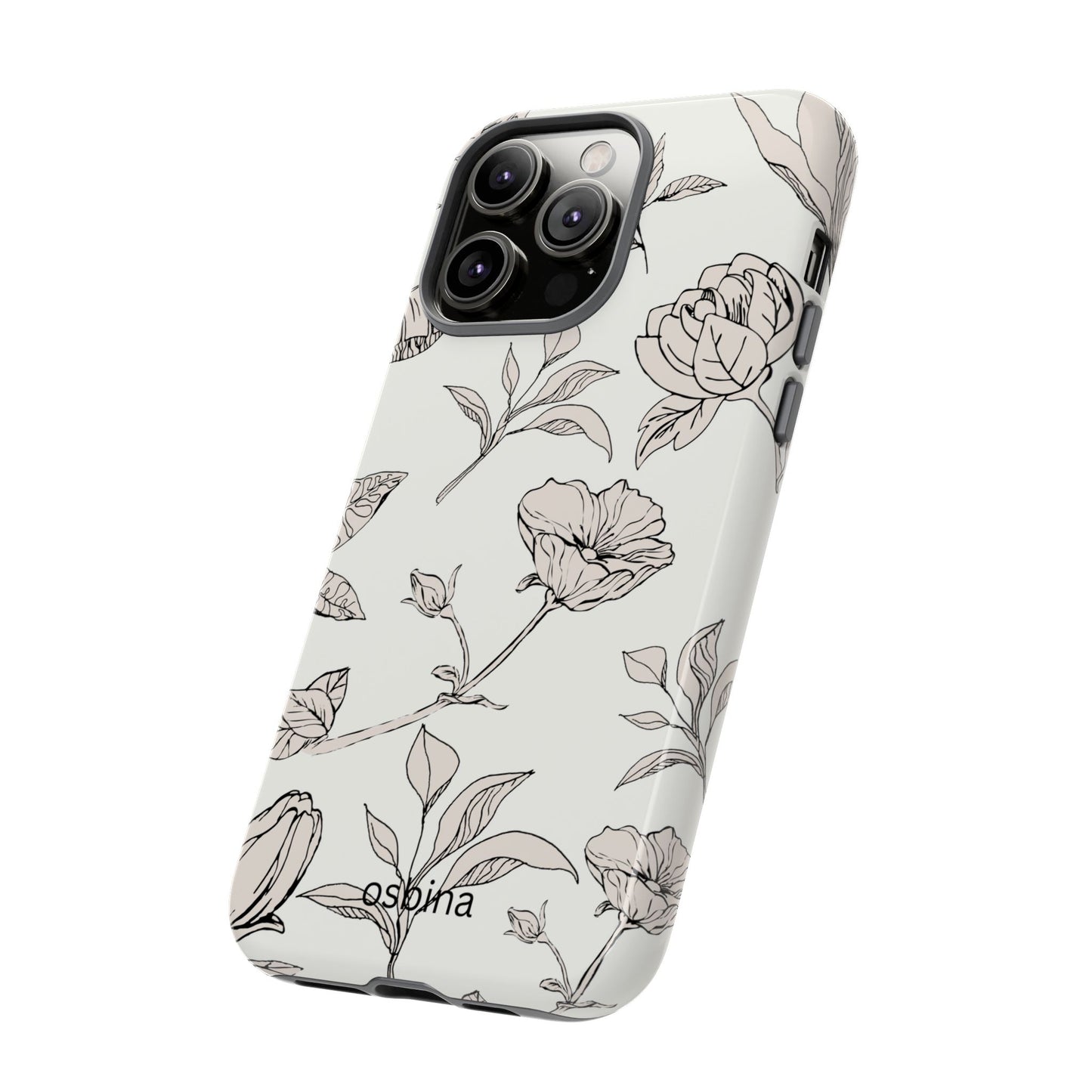 osbina | Silhouette Bloom Phone Case | Modern Muse Collection