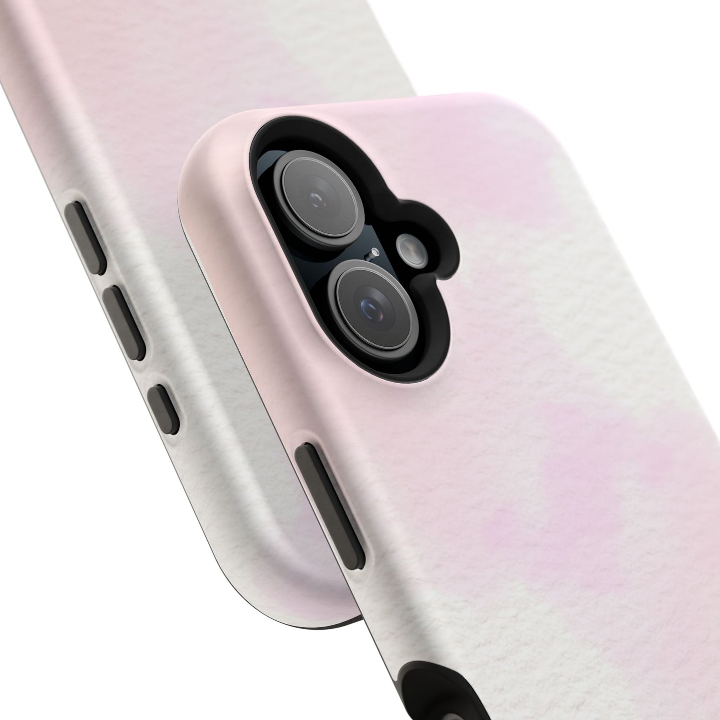 osbina | MagSafe compatible for iPhone | Pink Cotton Cloud Phone Case | Modern Muse Collection