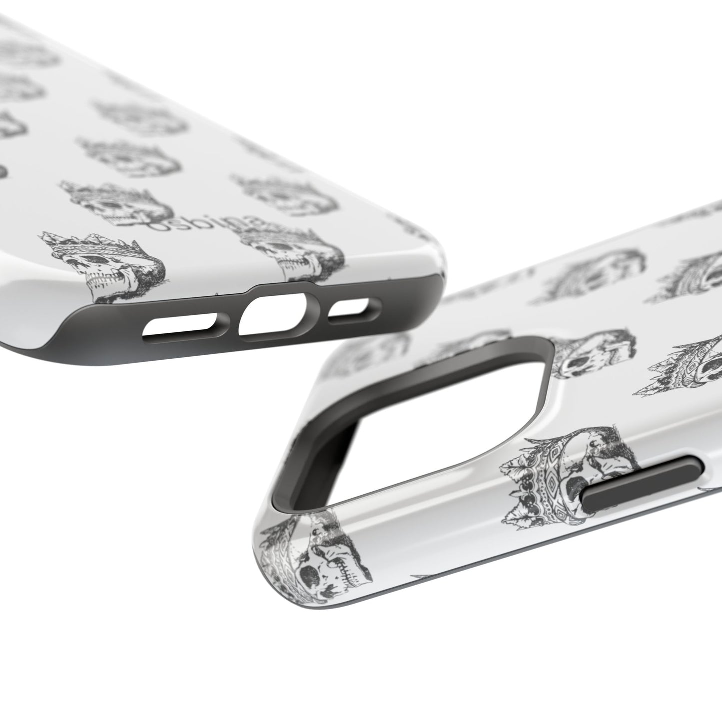 osbina | MagSafe compatible for iPhone | Skulls Royale Phone Case | Season Collective Collection