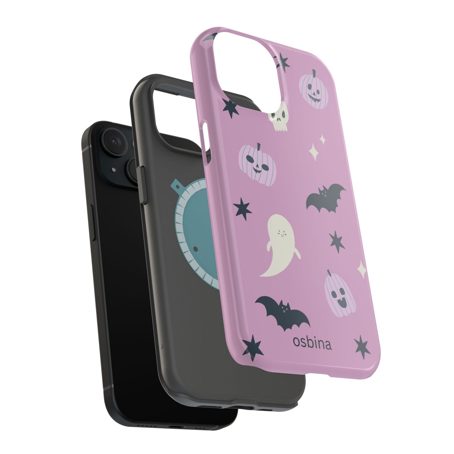 osbina | MagSafe compatible for iPhone | Blush Bewitched Limited Edition Spooky Chic Phone Case | Season Collective Collection