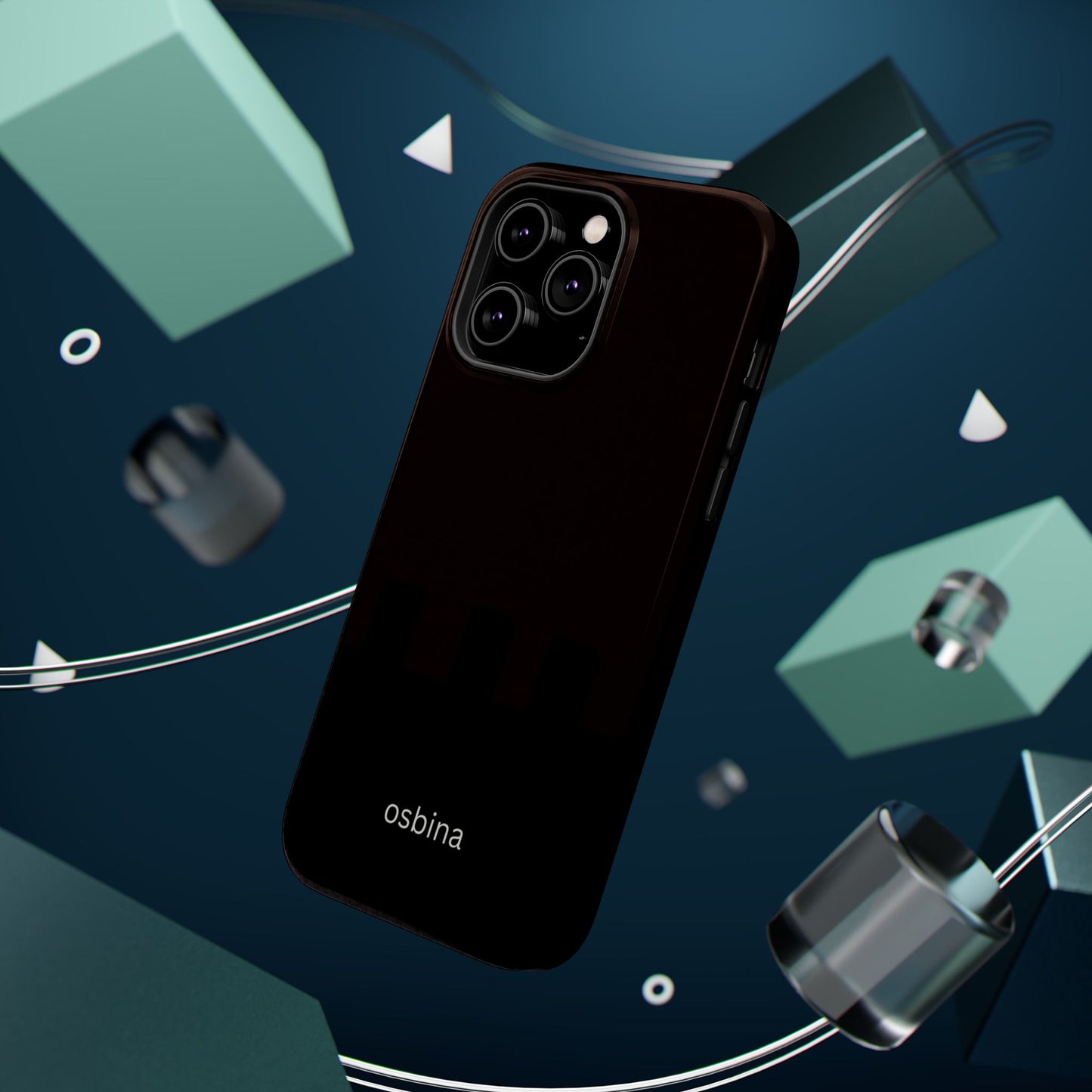osbina | MagSafe compatible for iPhone | The Onyx Phone Case | Modern Man Collection