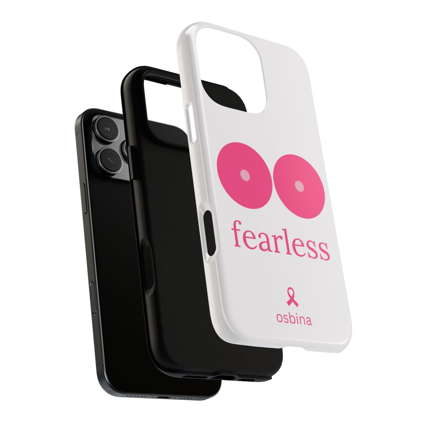 osbina | Limited Edition The Fearless Tatas Case in Light Pink + Soft Pink + Hot Pink | The Pink October Collection | Inspired By