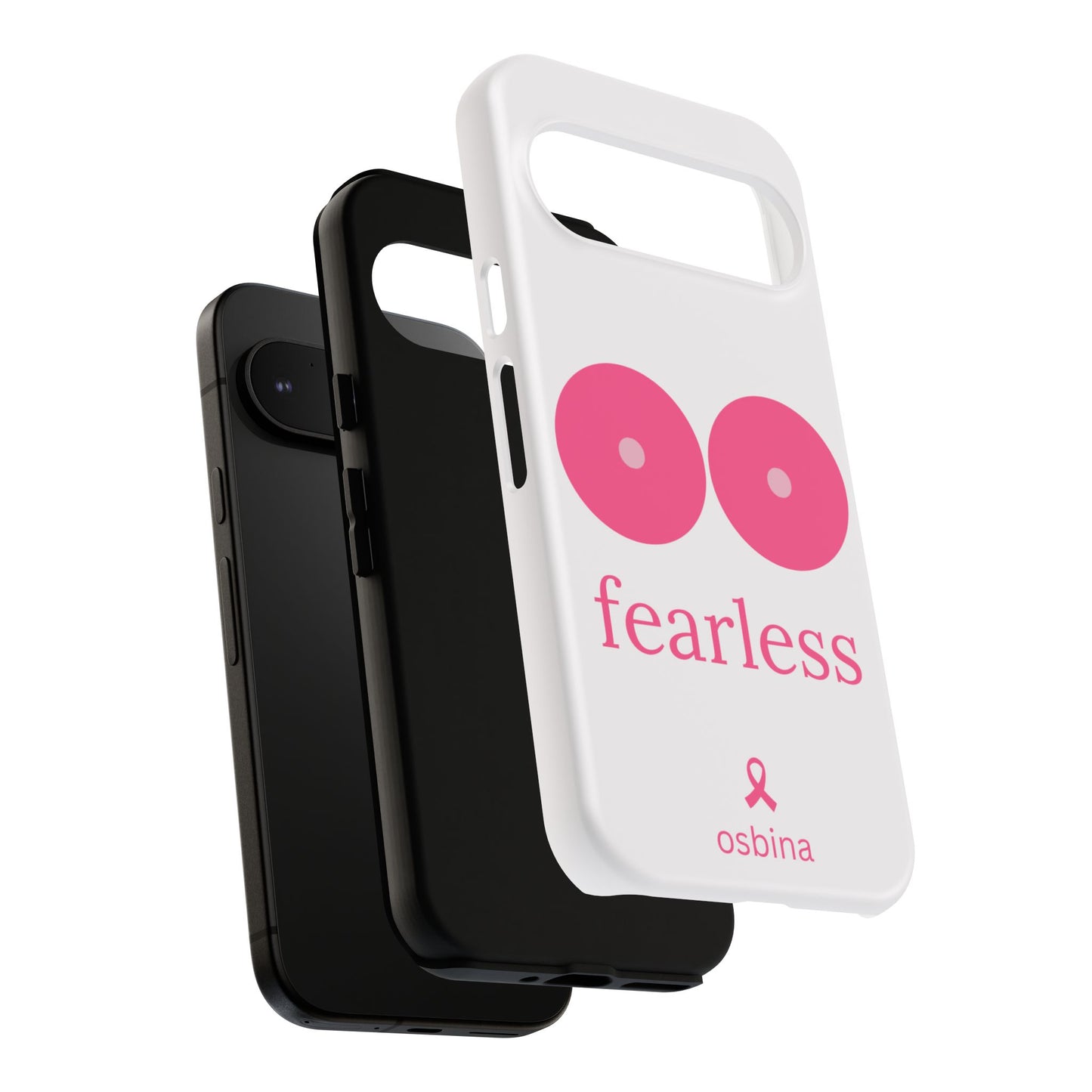 osbina | Limited Edition The Fearless Tatas Case in Light Pink + Soft Pink + Hot Pink | The Pink October Collection | Inspired By