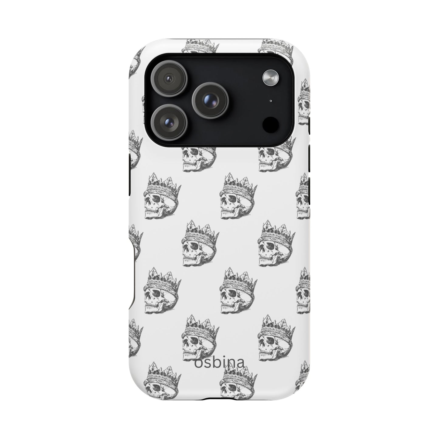 osbina | MagSafe compatible for iPhone | Skulls Royale Phone Case | Season Collective Collection
