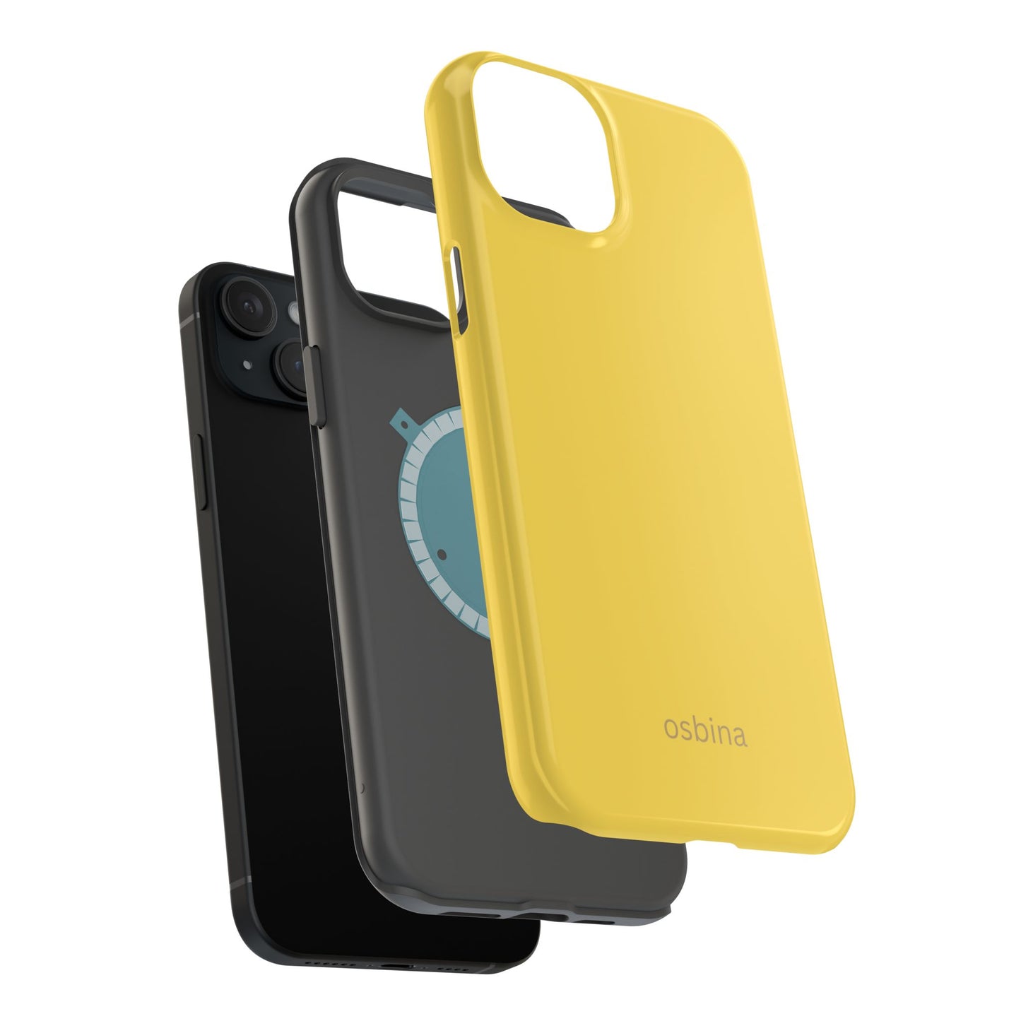 osbina | MagSafe compatible for iPhone | The Solar Phone Case | Modern Man Collection