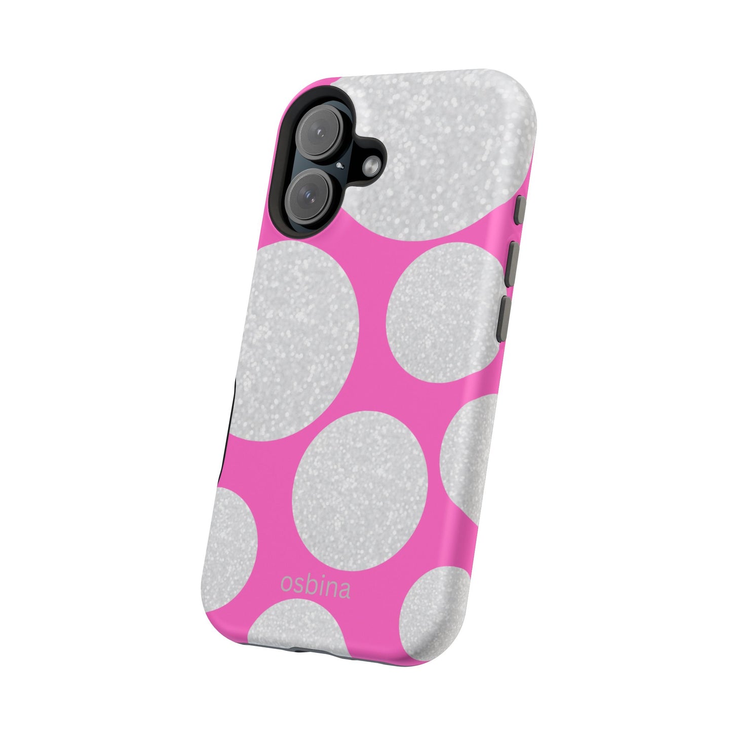 osbina | MagSafe compatible for iPhone | The Sparkling Bubbles Case | YAYOU Collection Supporting Shine Like Sable