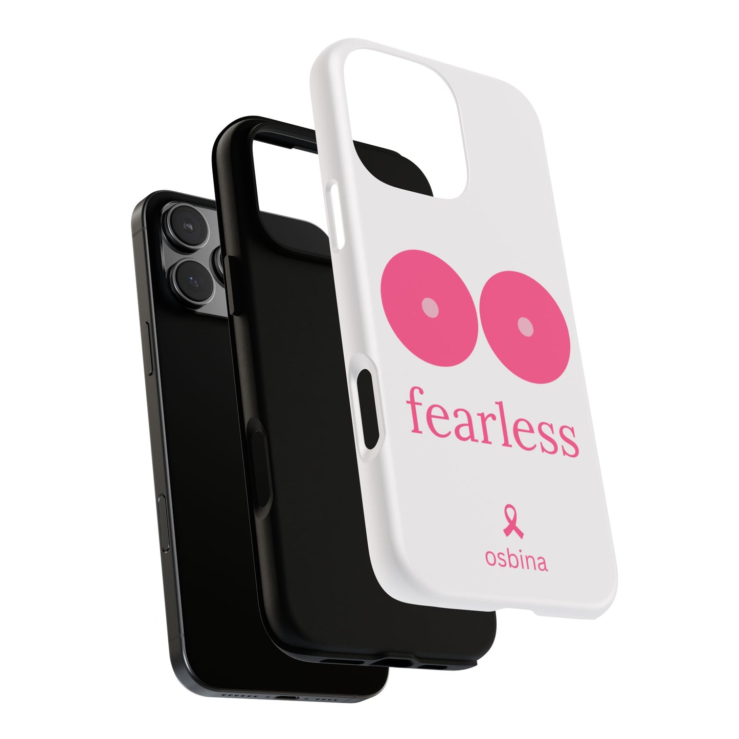 osbina | Limited Edition The Fearless Tatas Case in Light Pink + Soft Pink + Hot Pink | The Pink October Collection | Inspired By