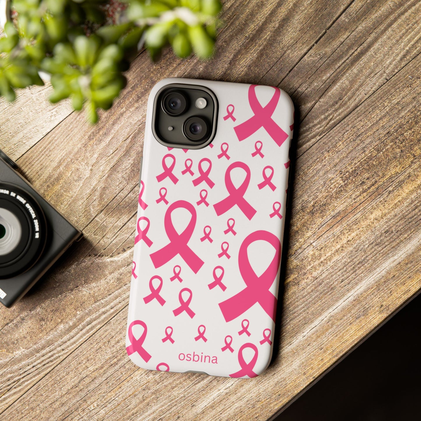 osbina | Limited Edition Strength in Ribbons Case in Light Pink + Soft Pink + Hot Pink | The Pink October Collection | Inspired By