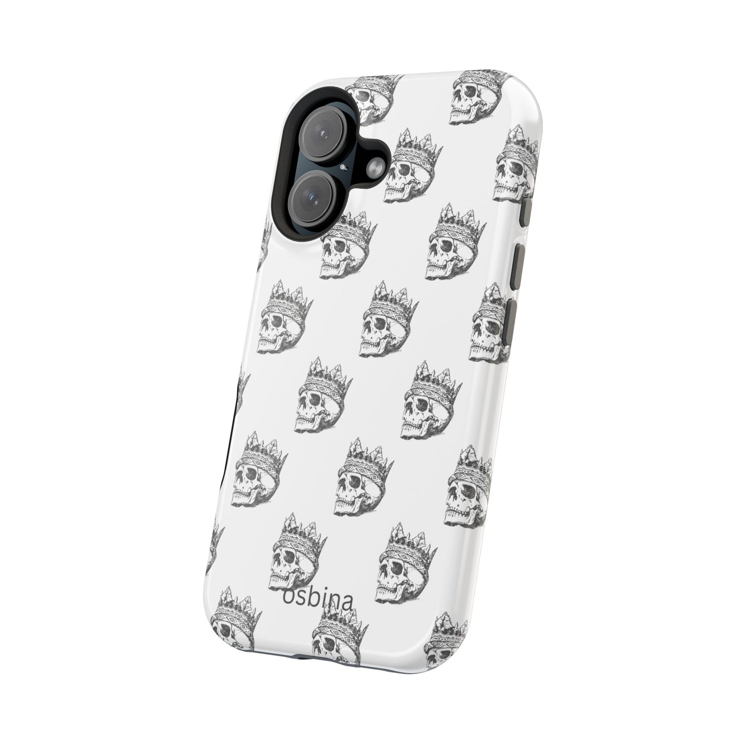 osbina | MagSafe compatible for iPhone | Skulls Royale Phone Case | Season Collective Collection