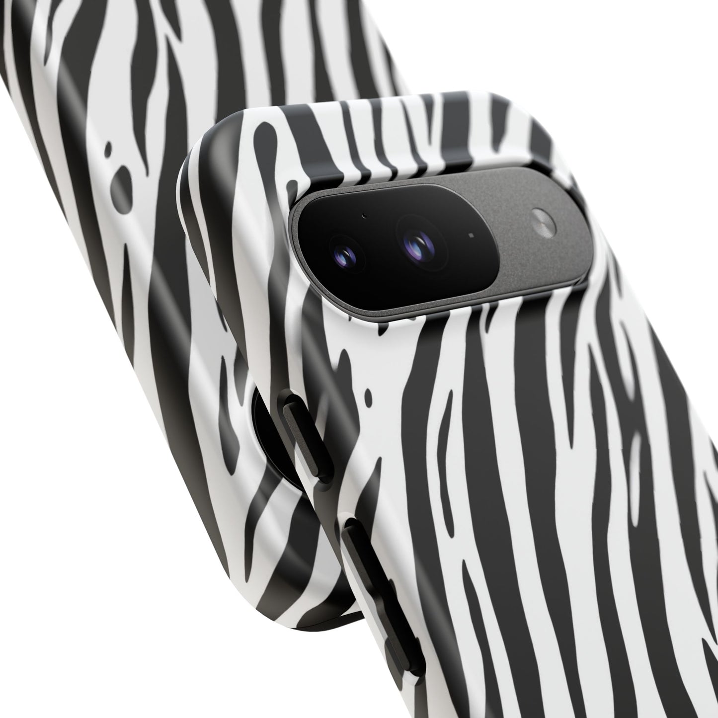 osbina | The Bengal Bold Stripe Case in White + Black | The Season Collective