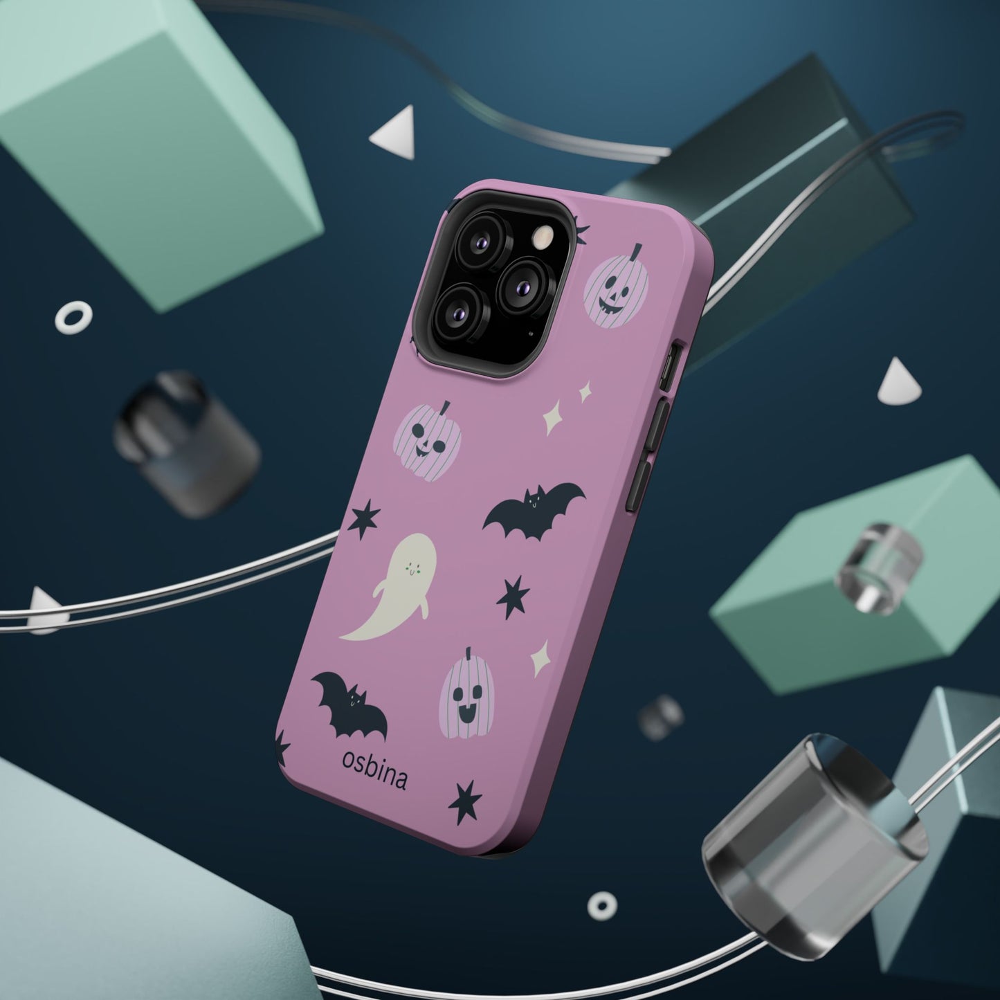 osbina | MagSafe compatible for iPhone | Blush Bewitched Limited Edition Spooky Chic Phone Case | Season Collective Collection