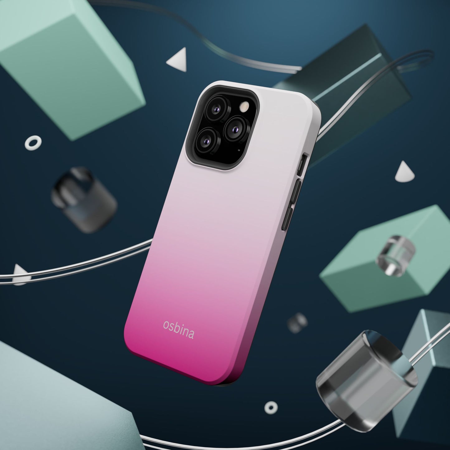 osbina | MagSafe compatible for iPhone | The Radiant Ombre Case | YAYOU Collection Supporting Shine Like Sable