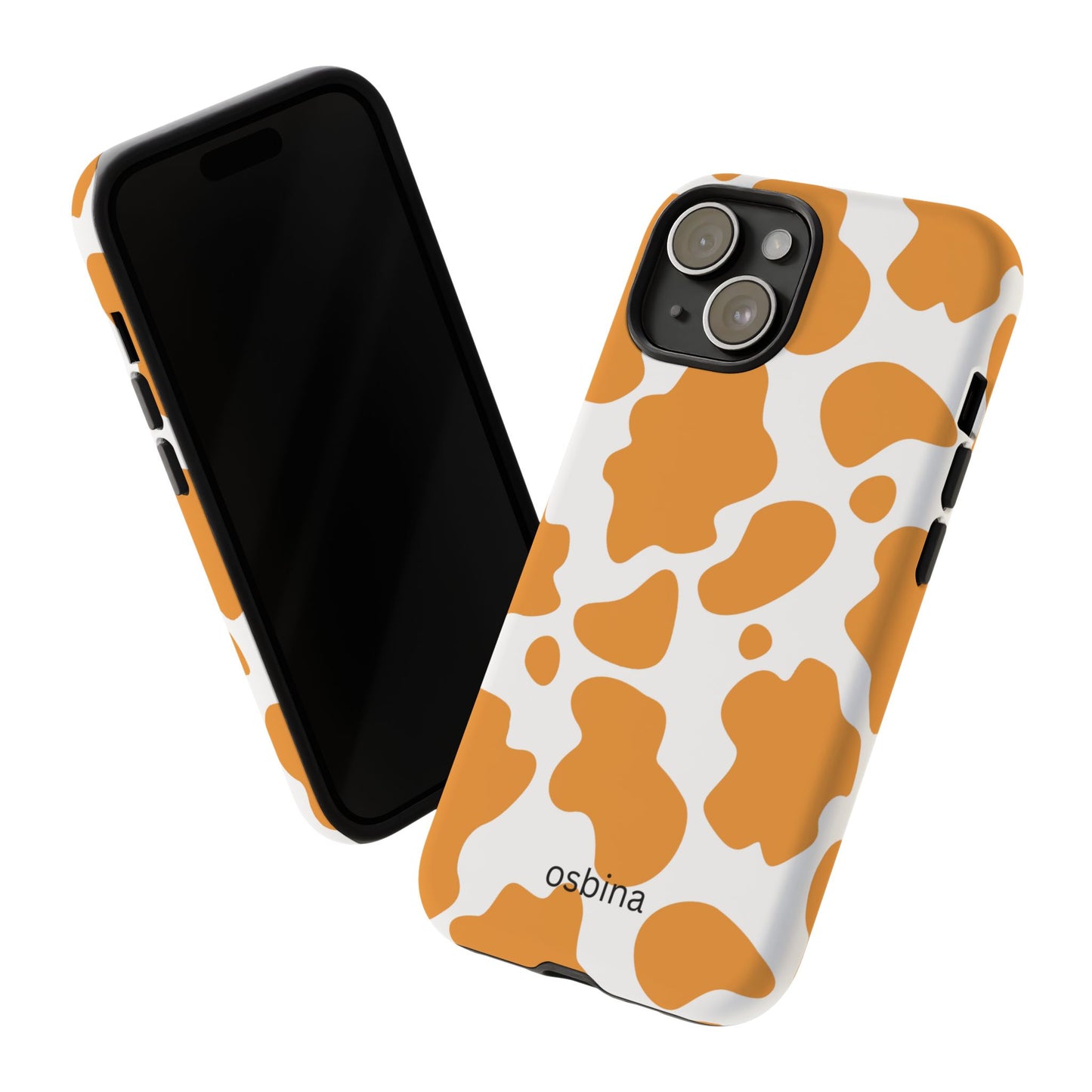 osbina | Holy Cow, It’s Chic — The Orange Cow Print Case | The Season Collective