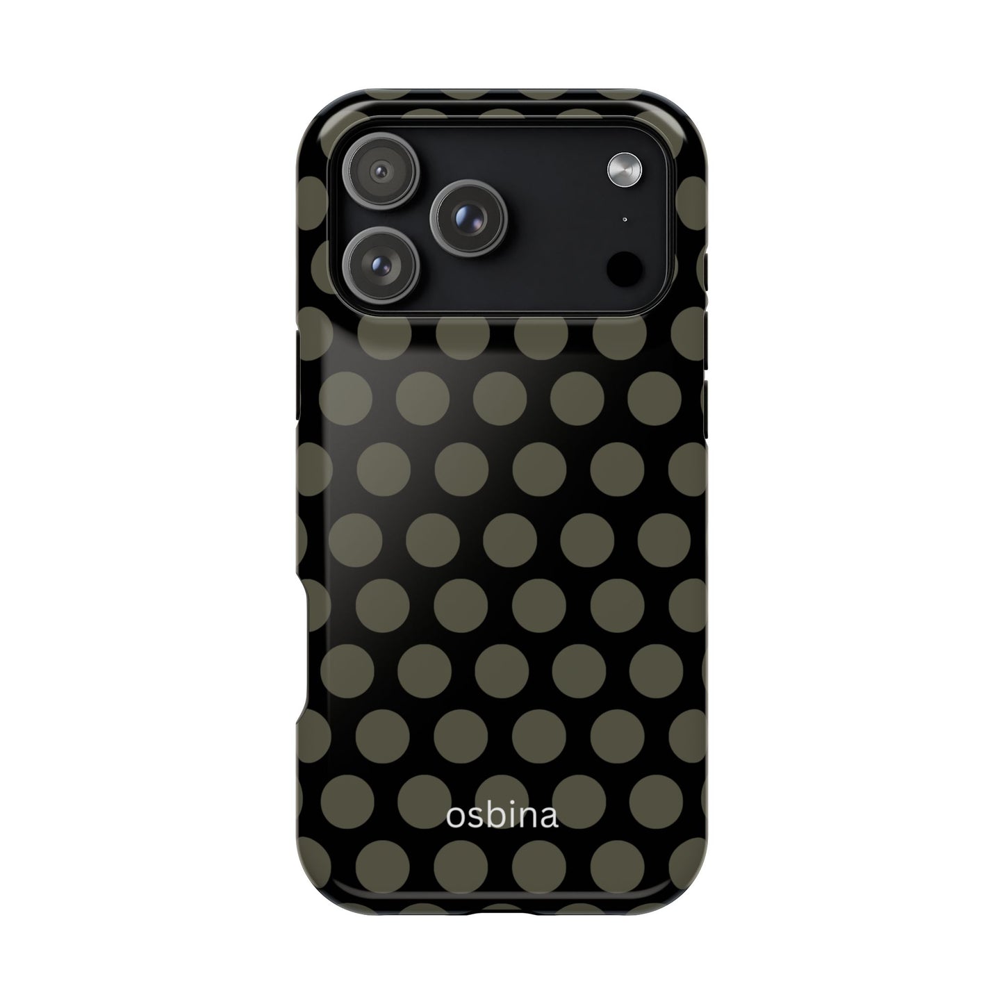 osbina | MagSafe compatible for iPhone | Onyx Chic Phone Case | Modern Muse Collection