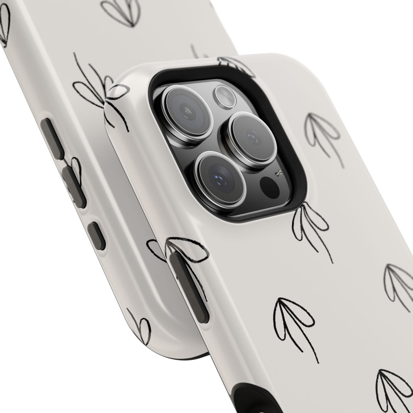 osbina | MagSafe compatible for iPhone | Linéa Flora Minimalistic Flower Phone Case | Modern Muse Collection