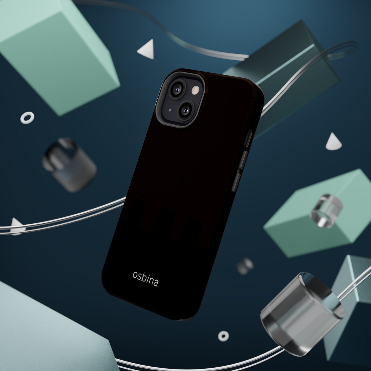 osbina | MagSafe compatible for iPhone | The Onyx Phone Case | Modern Man Collection