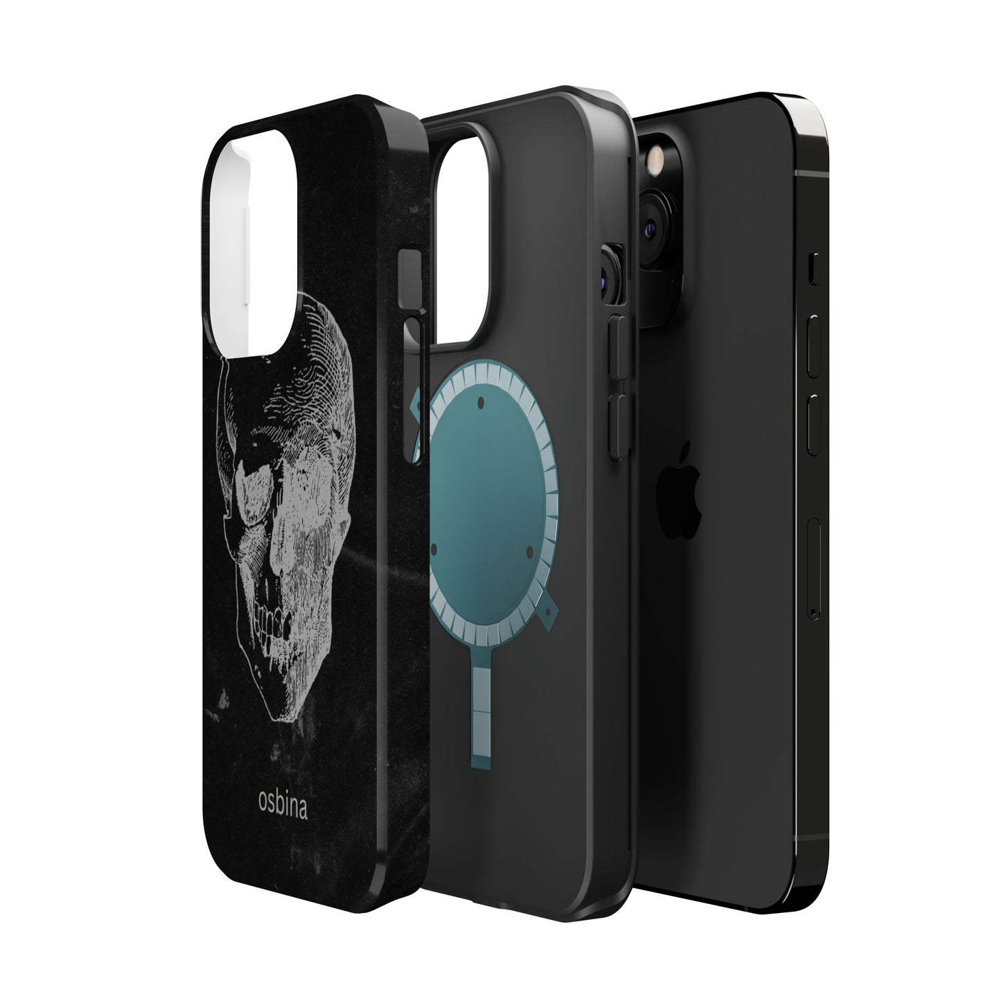 osbina | MagSafe compatible for iPhone | Skull Phone Case | Season Collective Collection