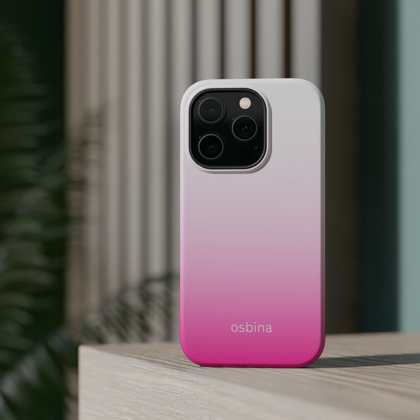 osbina | MagSafe compatible for iPhone | The Radiant Ombre Case | YAYOU Collection Supporting Shine Like Sable