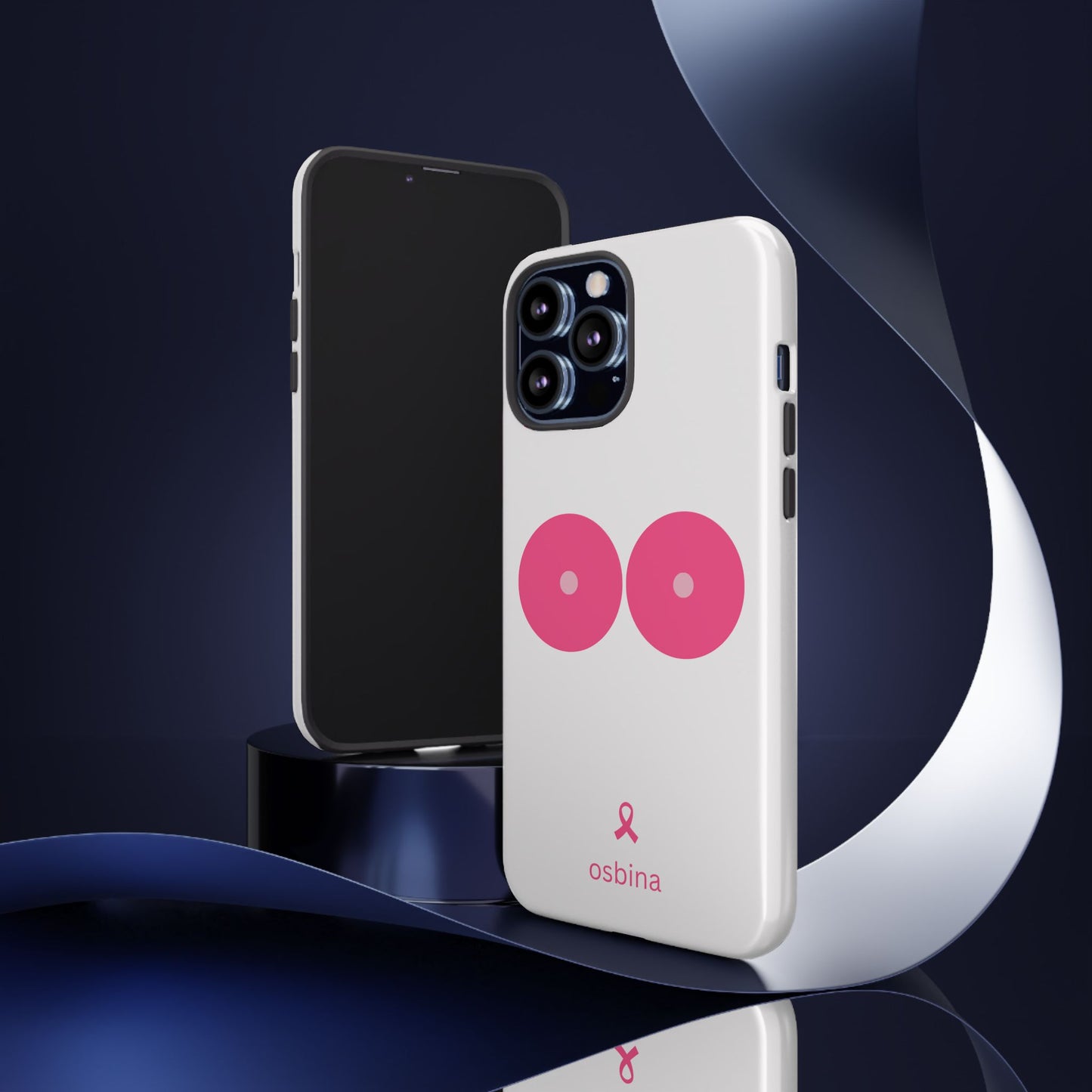 osbina | Limited Edition The Check Your Tatas Case in Light Pink + Soft Pink + Hot Pink | The Pink October Collection | Inspired By