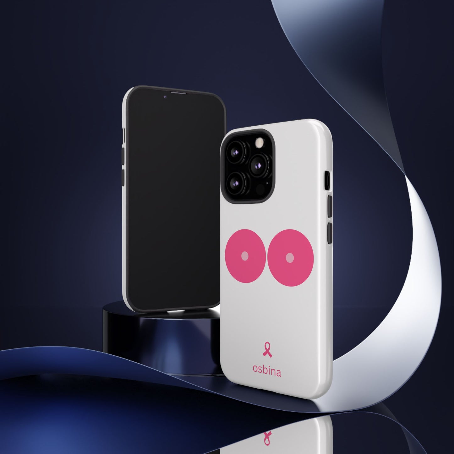 osbina | Limited Edition The Check Your Tatas Case in Light Pink + Soft Pink + Hot Pink | The Pink October Collection | Inspired By