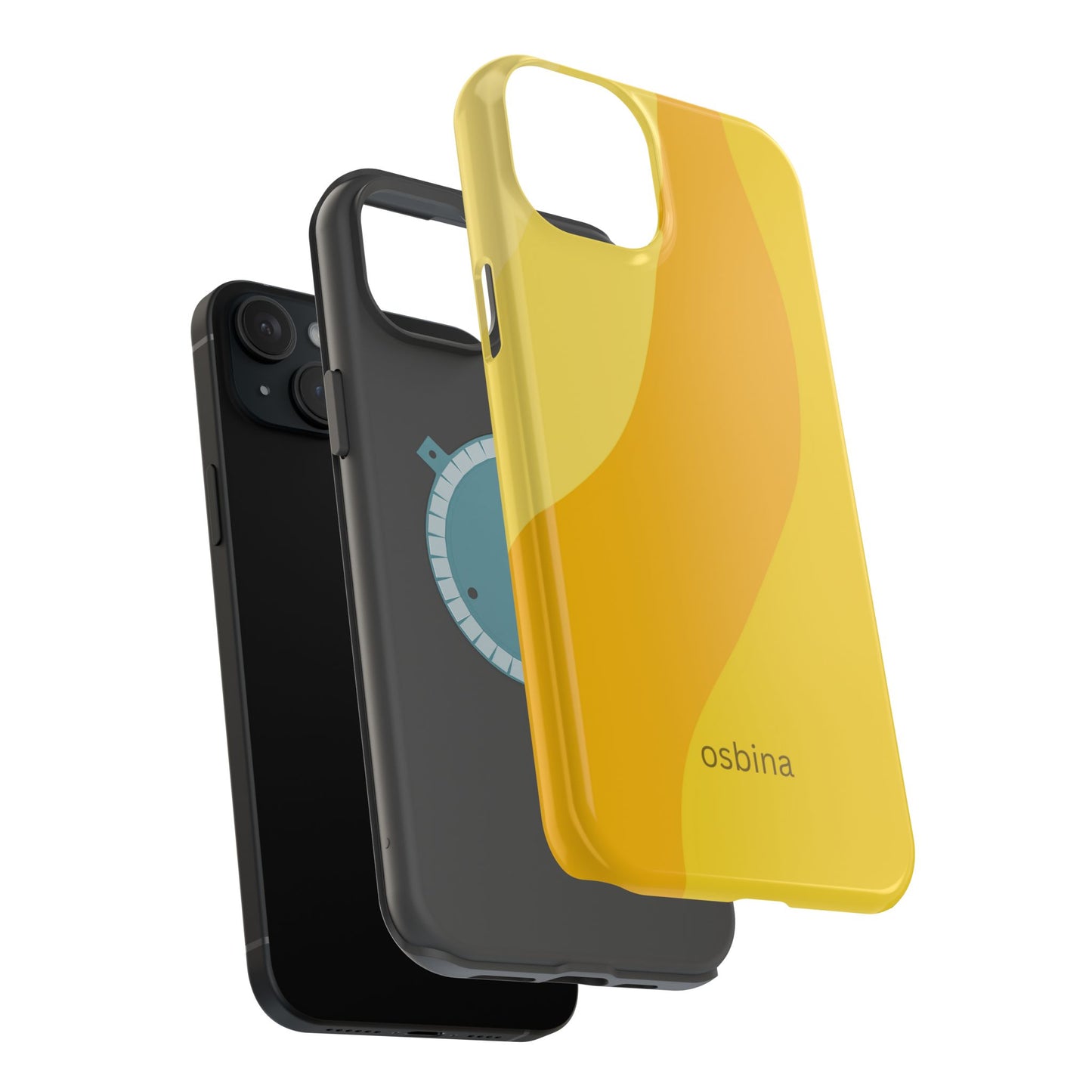 osbina | MagSafe compatible for iPhone | The Marigold Muse Phone Case | Color Edit Collection