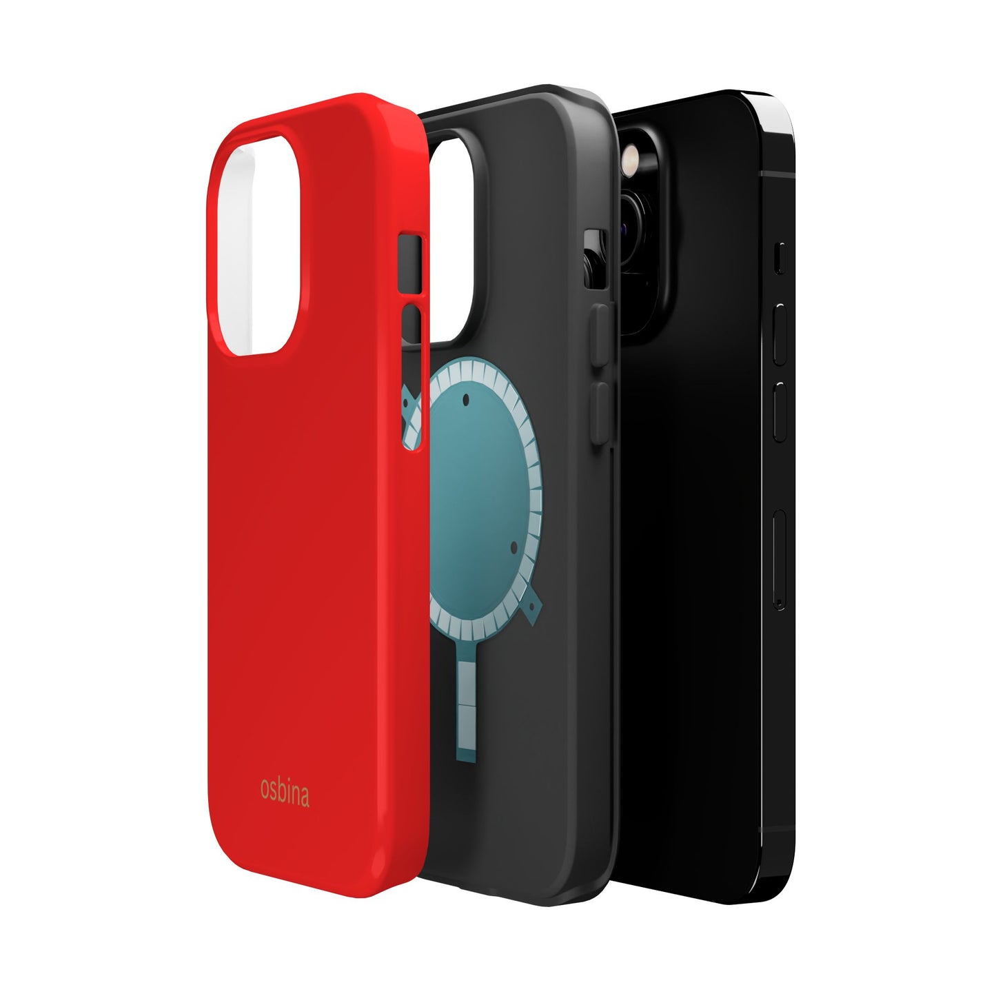 osbina | MagSafe compatible for iPhone | The Blaze Phone Case | Modern Man Collection